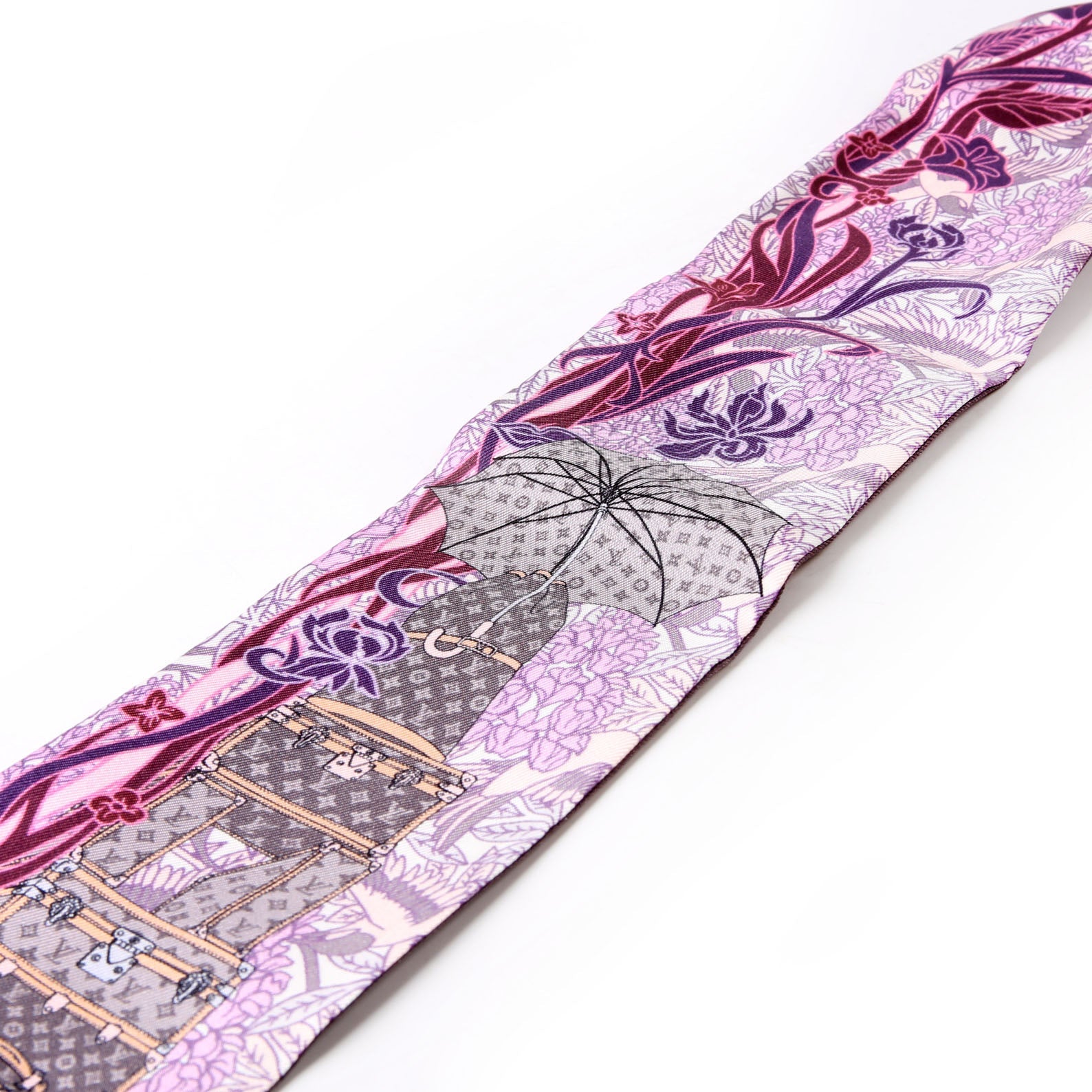 Confidential Bandeau Silk Scarf