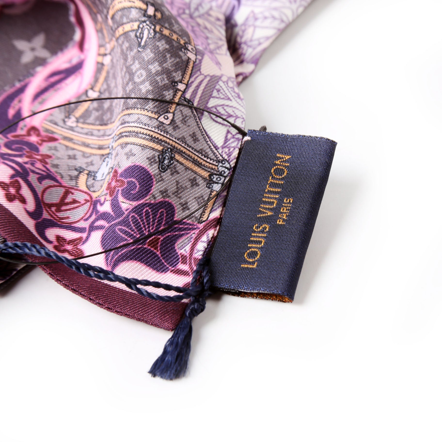 Confidential Bandeau Silk Scarf