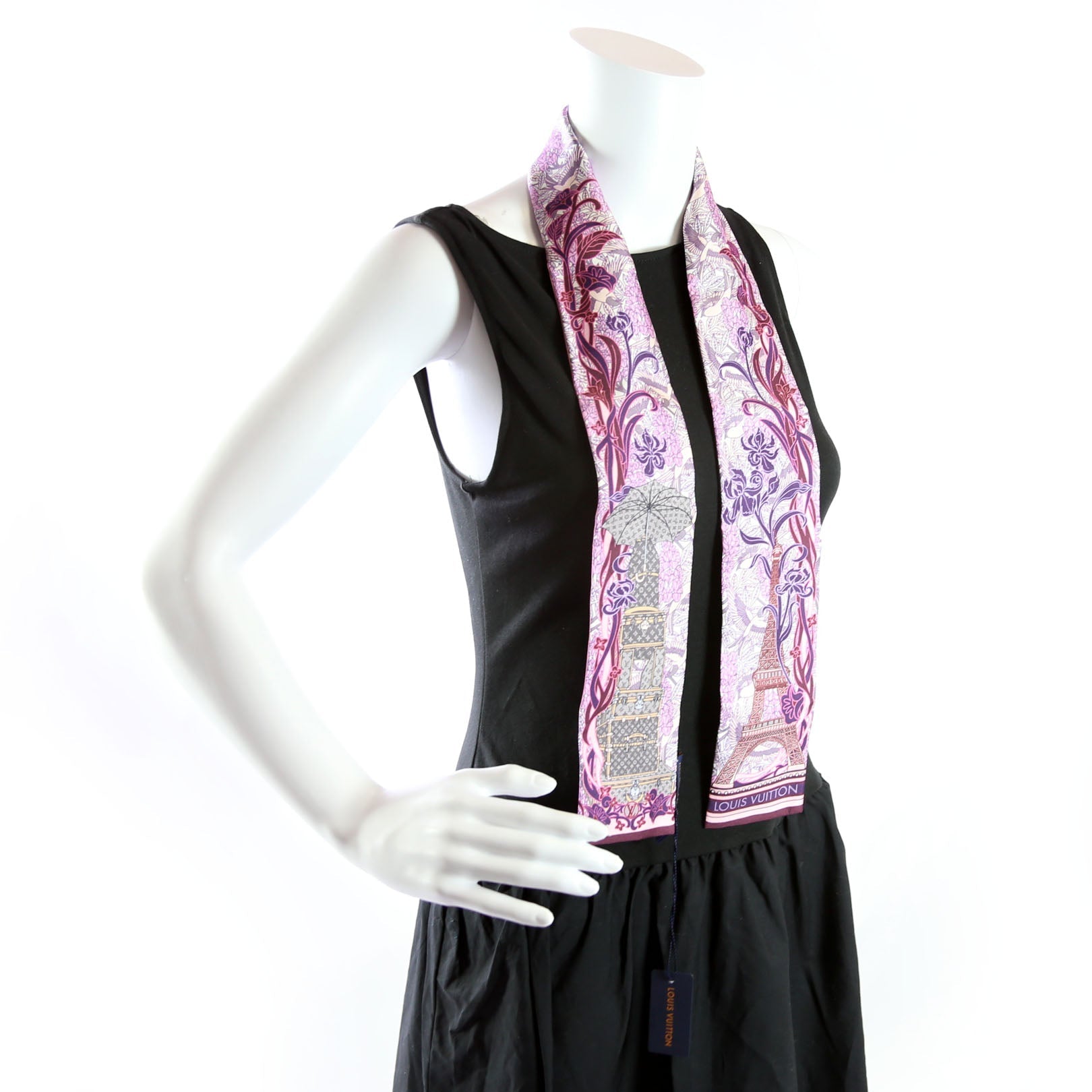 Confidential Bandeau Silk Scarf