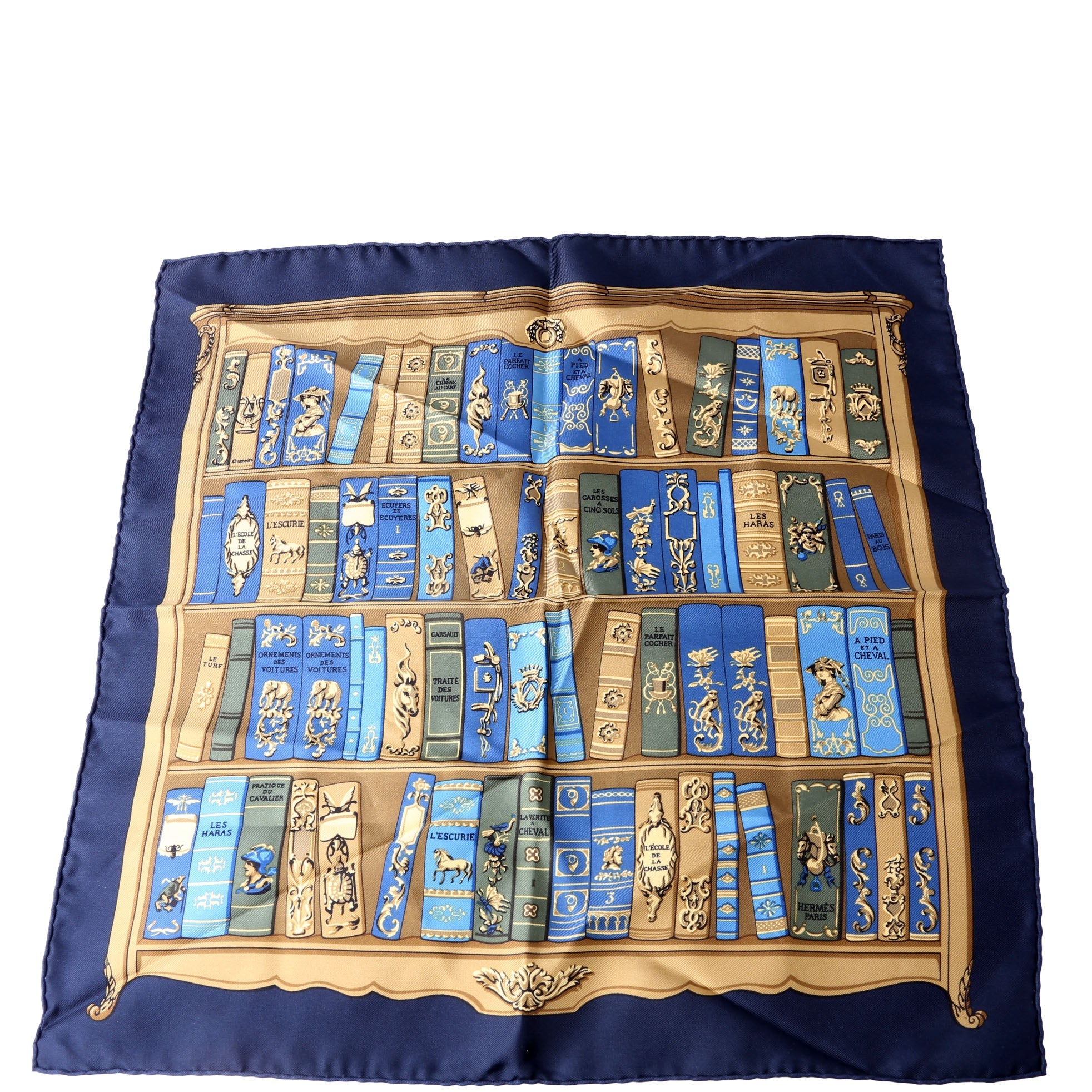 Bibliotheque Silk 40CM Scarf