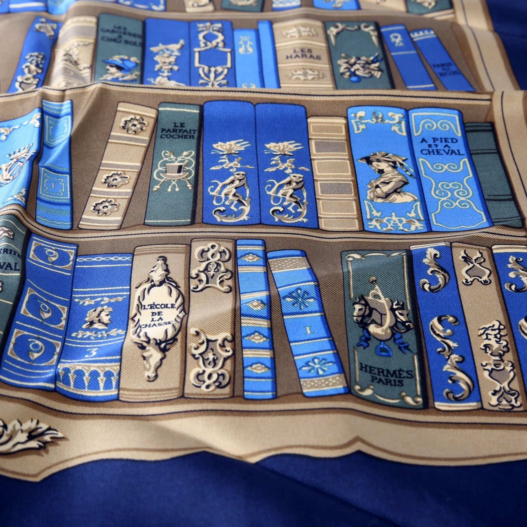 Bibliotheque Silk 40CM Scarf