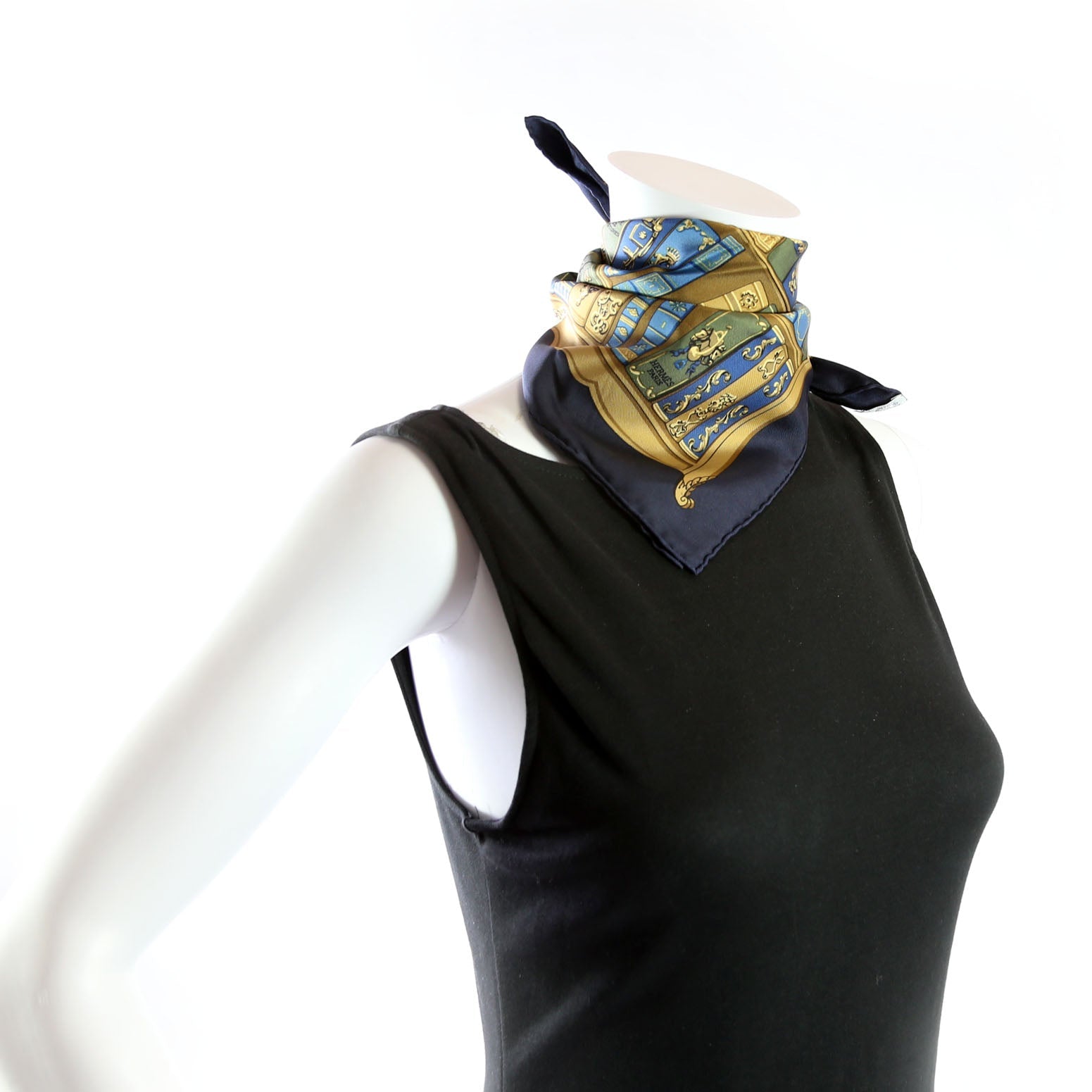 Bibliotheque Silk 40CM Scarf
