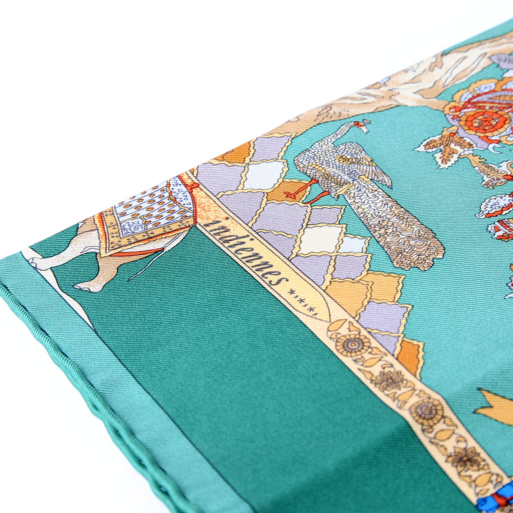 Hermes Fantaisies Indiennes Silk 40CM Scarf