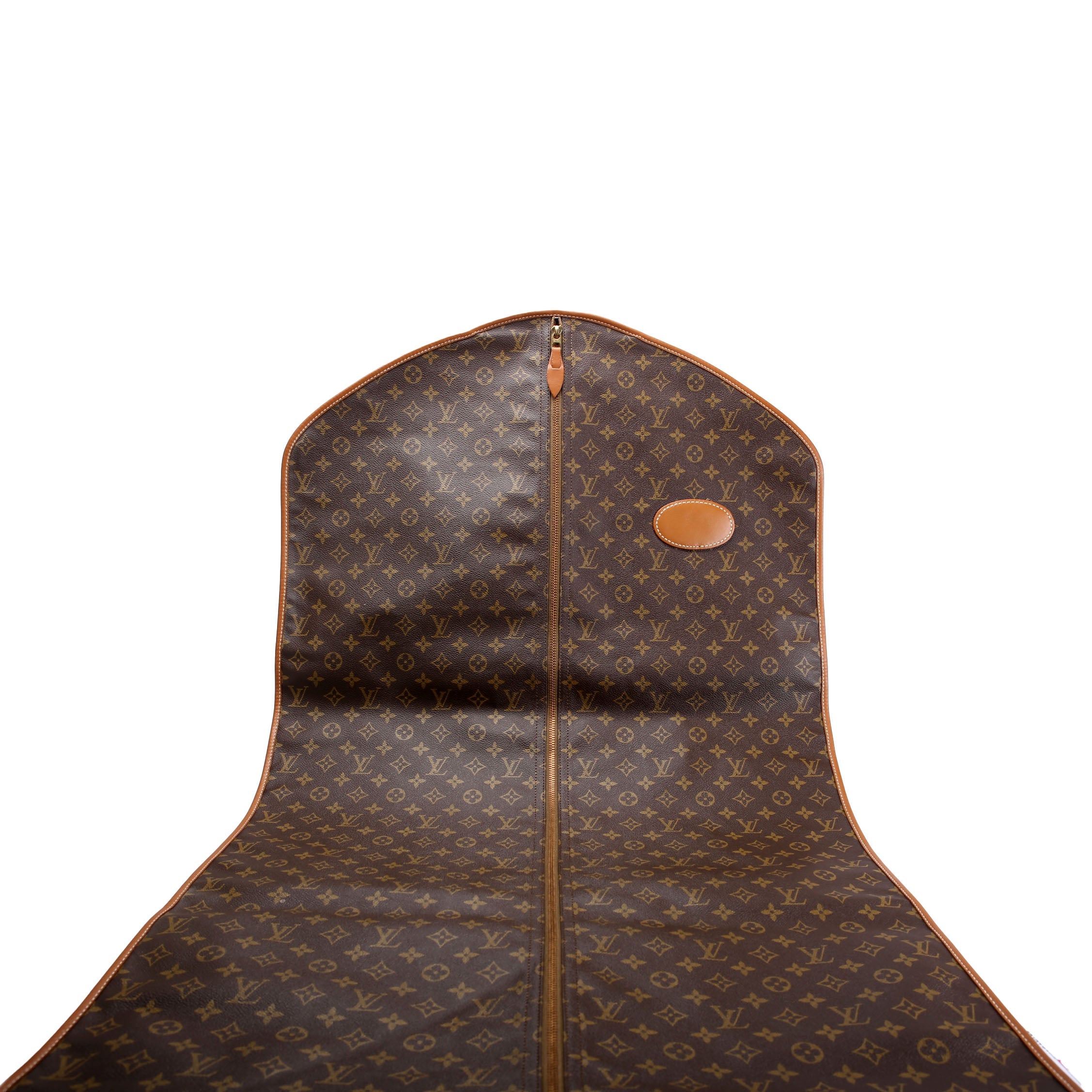 Garment Bag French Company Vintage Brown
