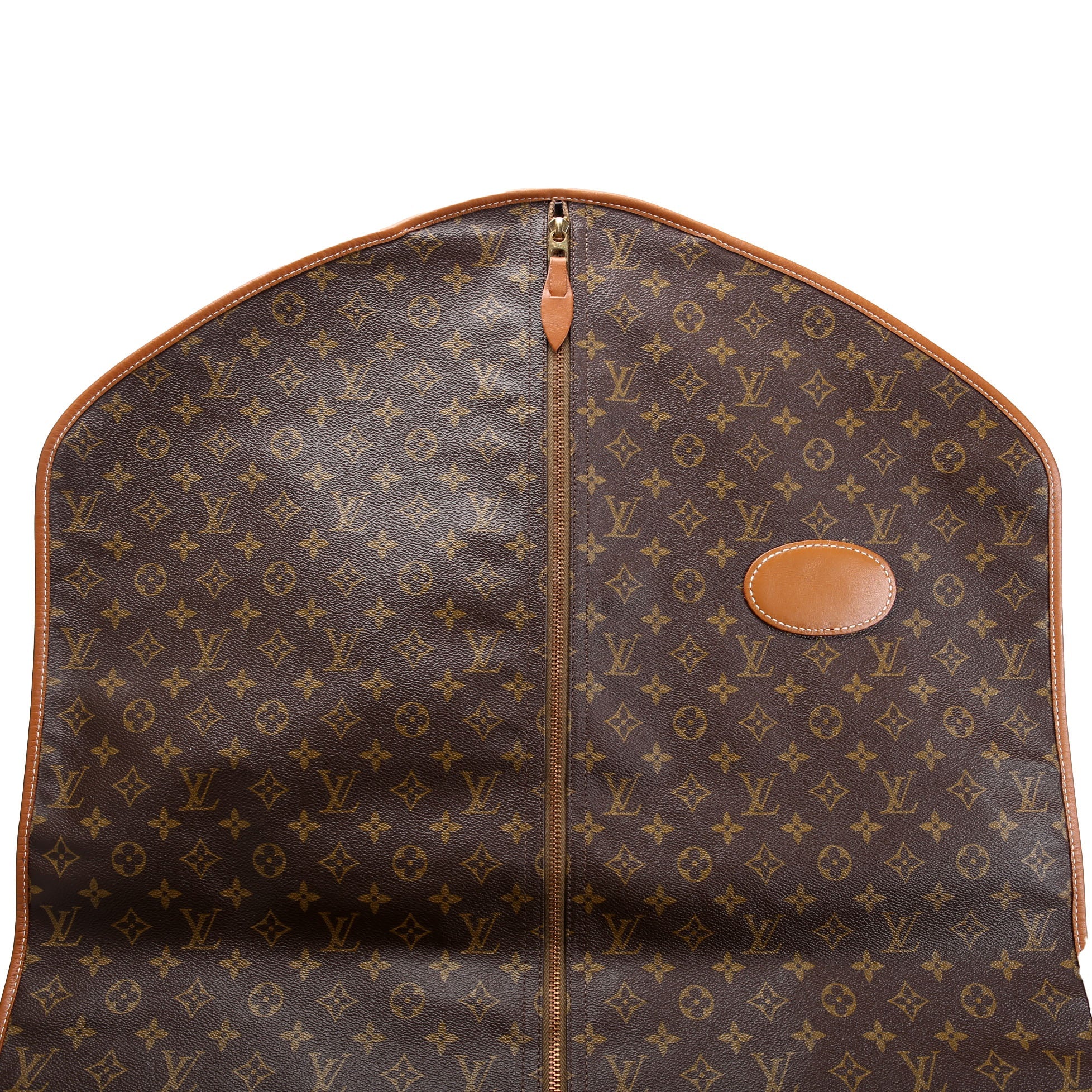 Garment Bag French Company Vintage Brown