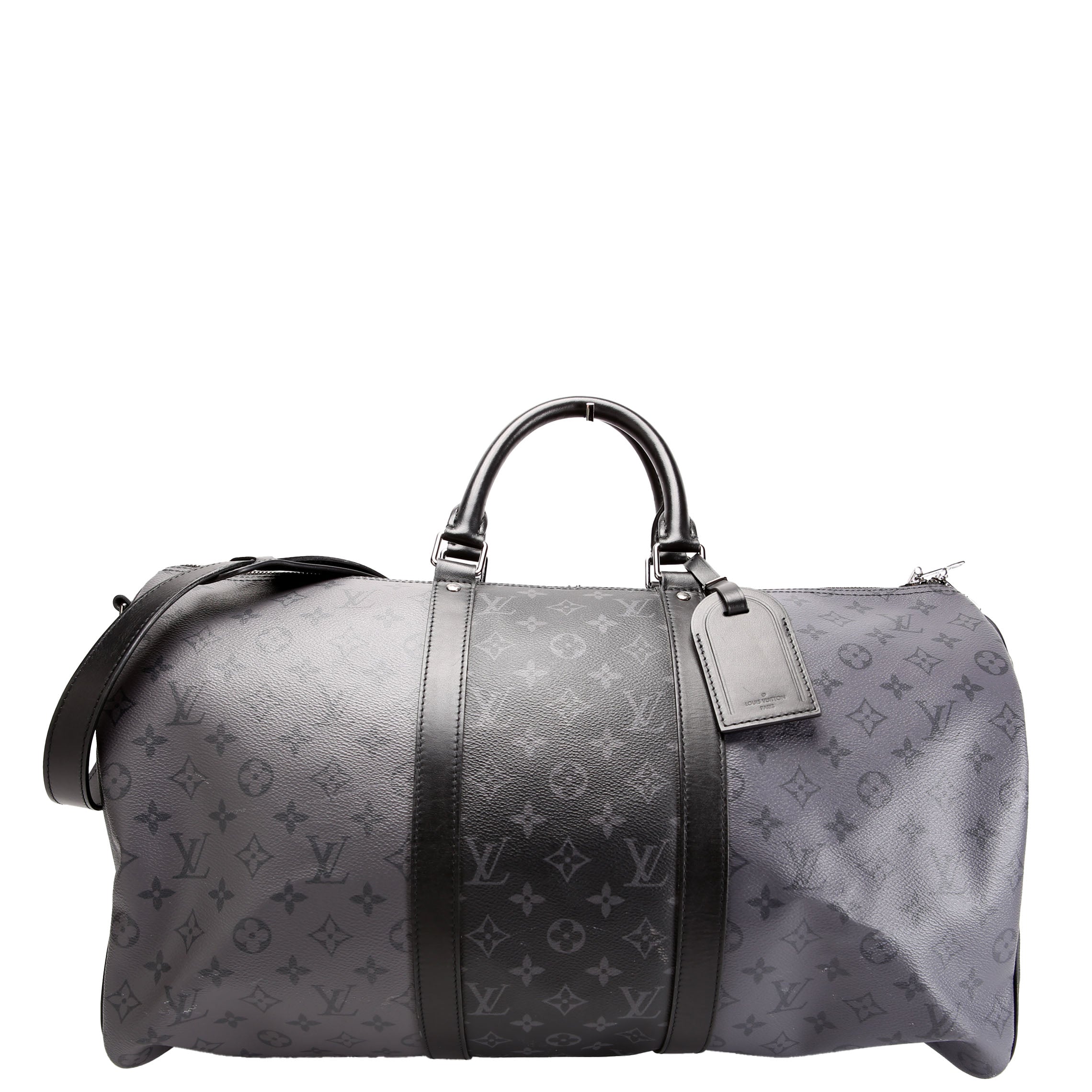 Keepall 50 With Strap Monogram Eclipse