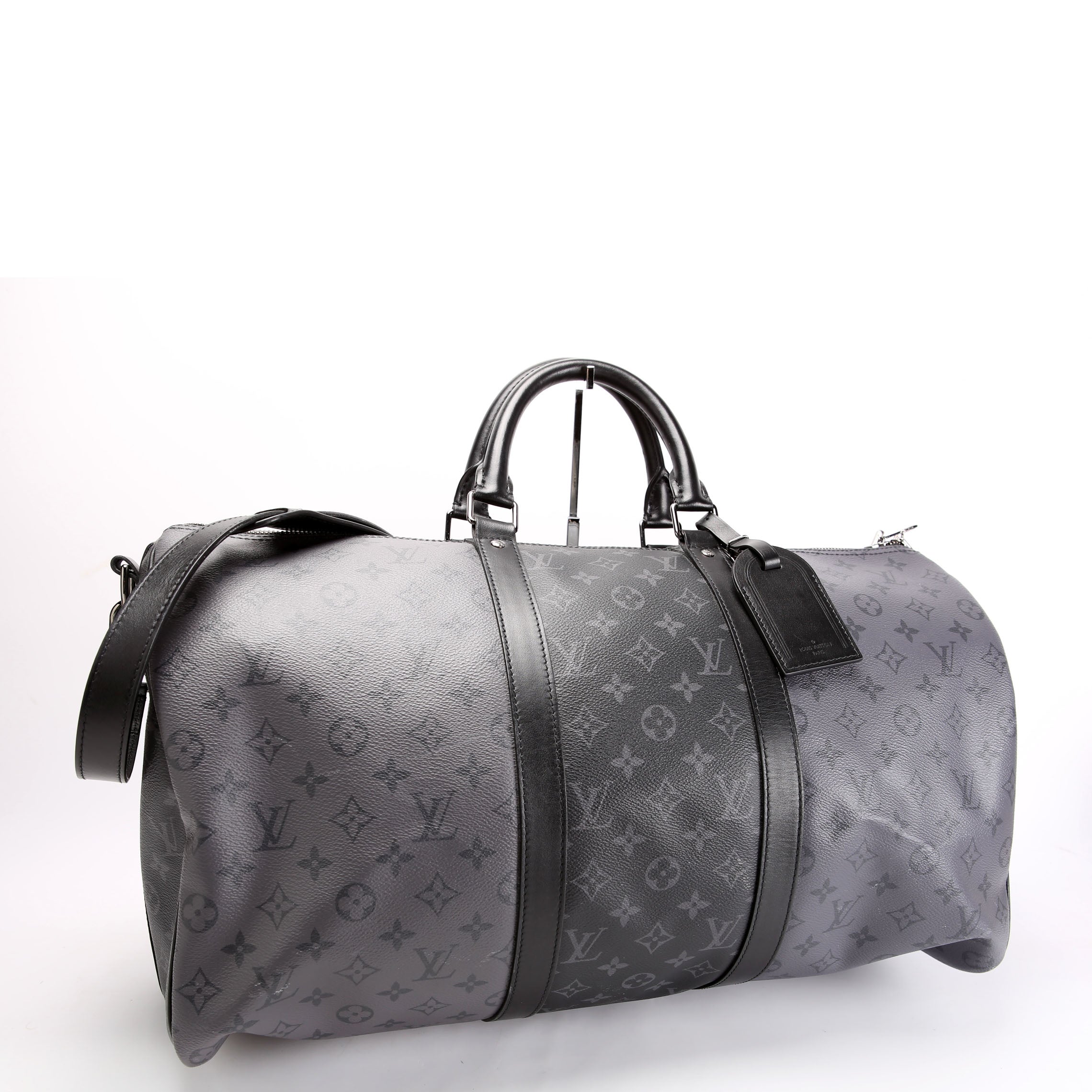Keepall 50 With Strap Monogram Eclipse