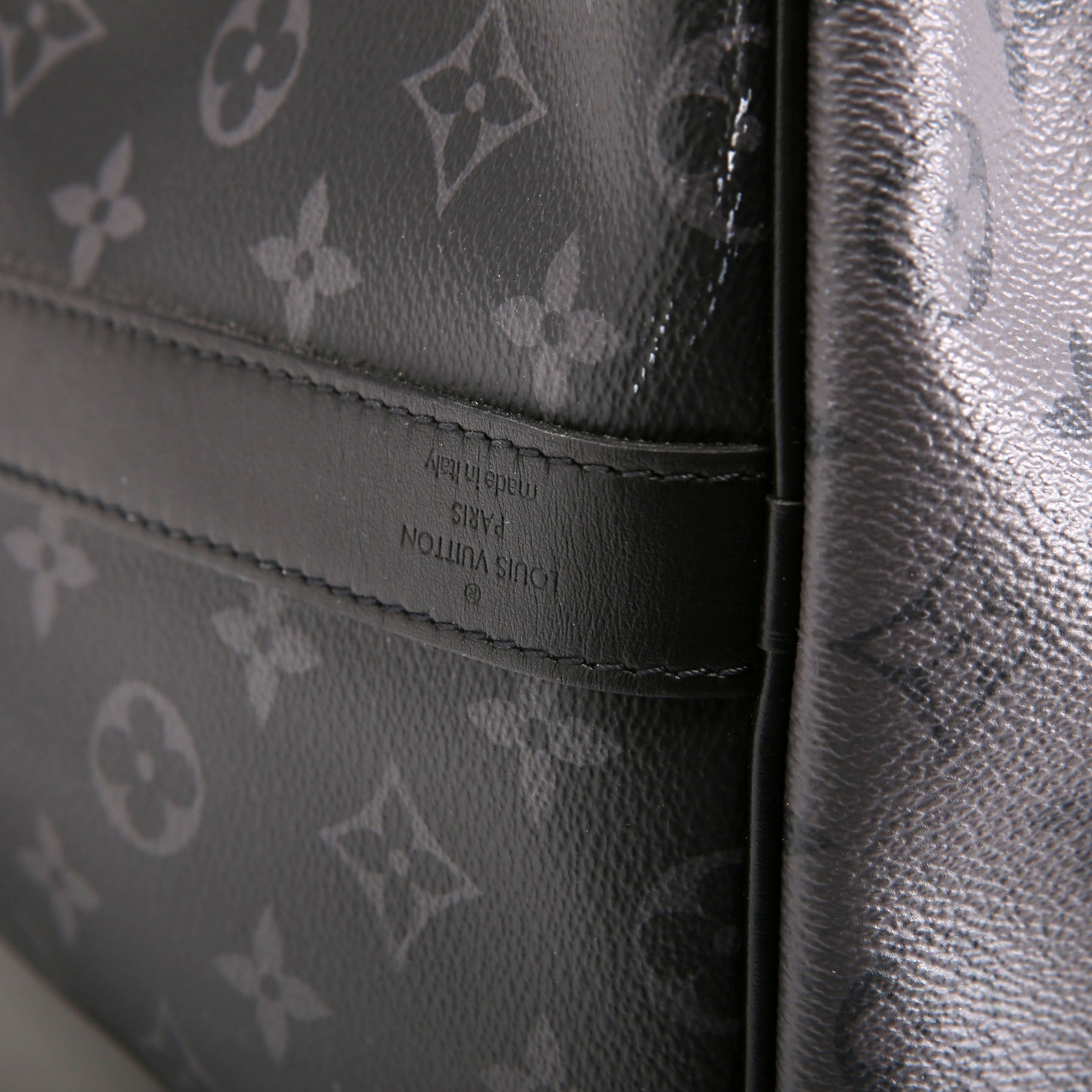 Keepall 50 With Strap Monogram Eclipse