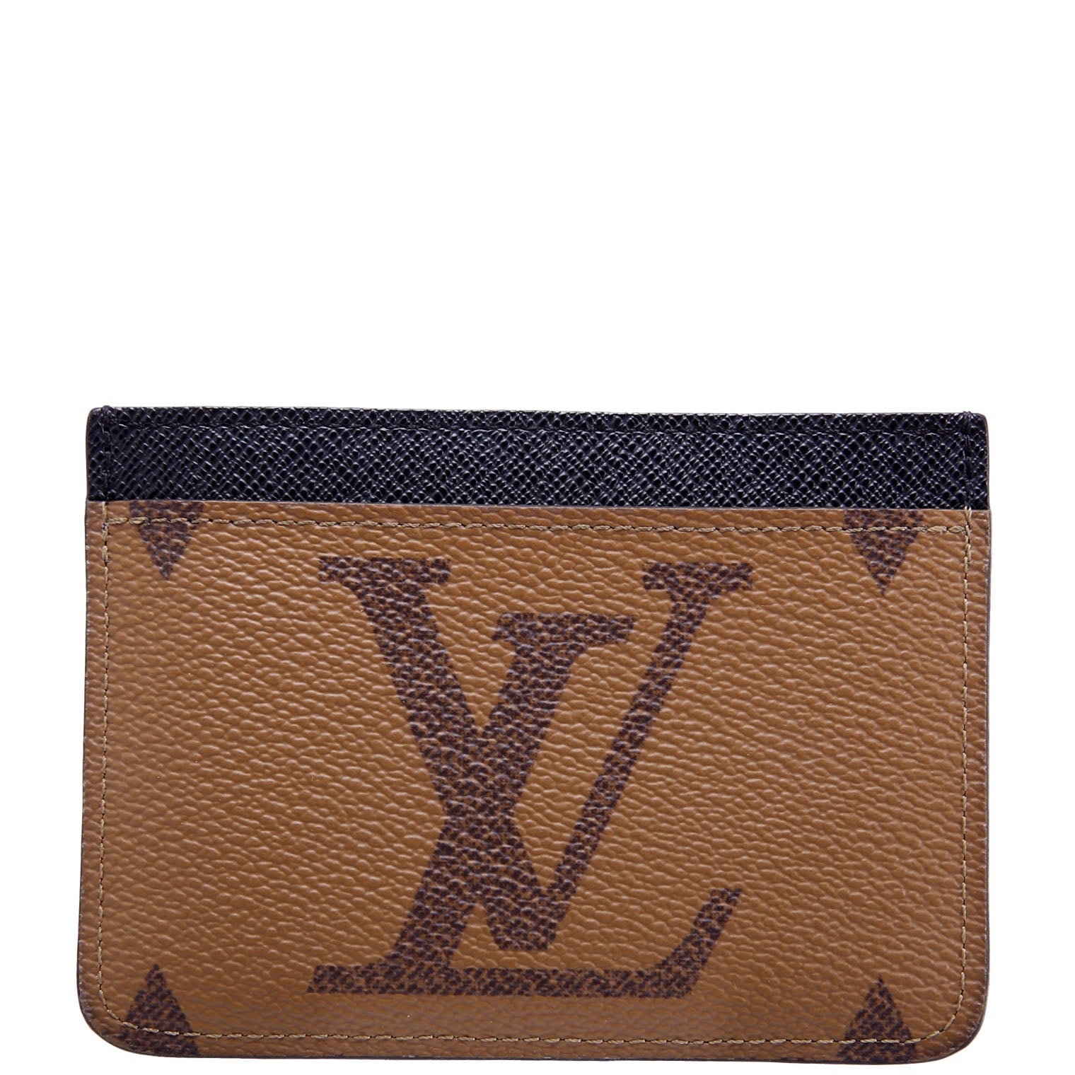 LV Side-Up Card Holder Reverse Monogram