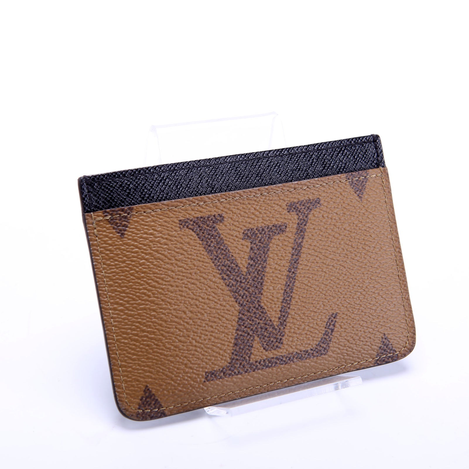 LV Side-Up Card Holder Reverse Monogram