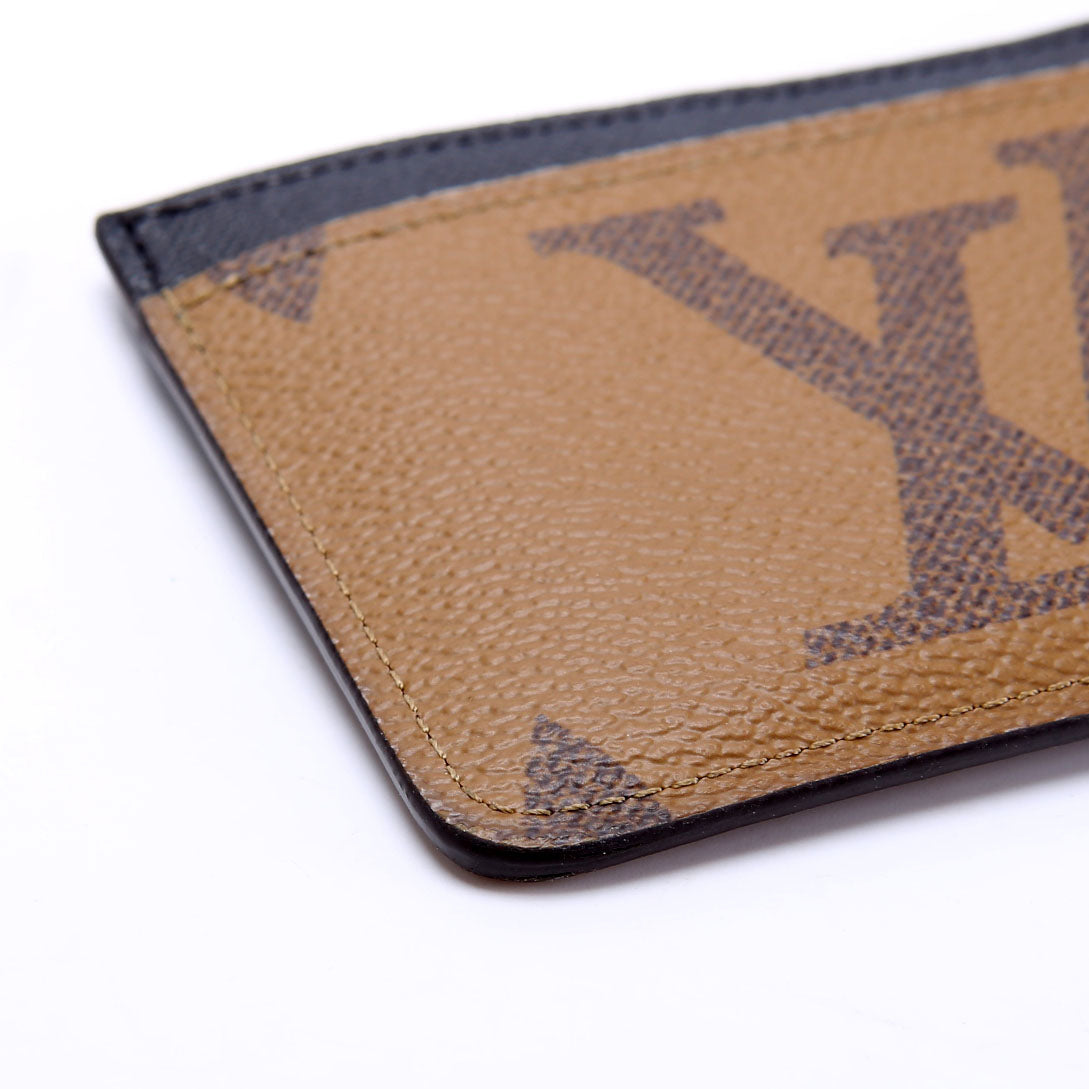 LV Side-Up Card Holder Reverse Monogram