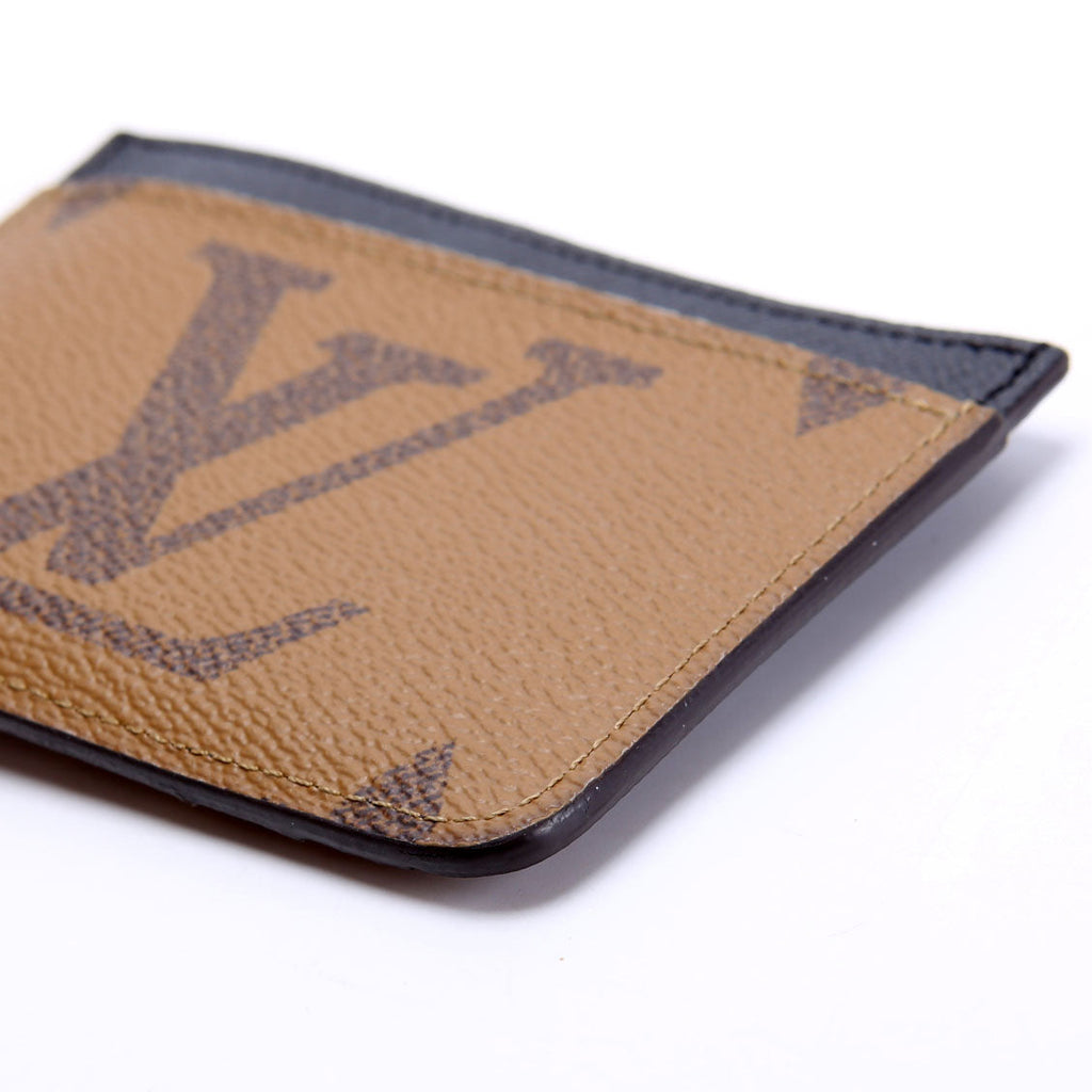 LV Side-Up Card Holder Reverse Monogram