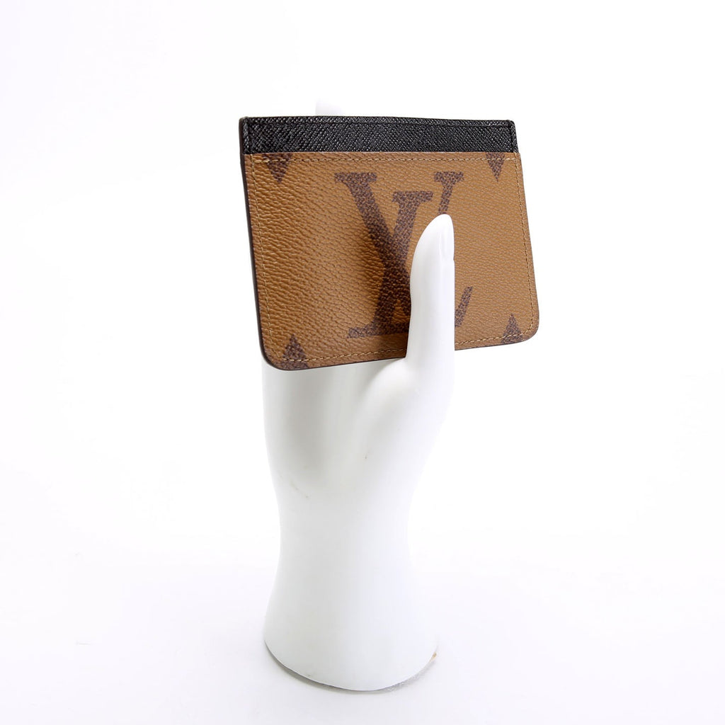 LV Side-Up Card Holder Reverse Monogram
