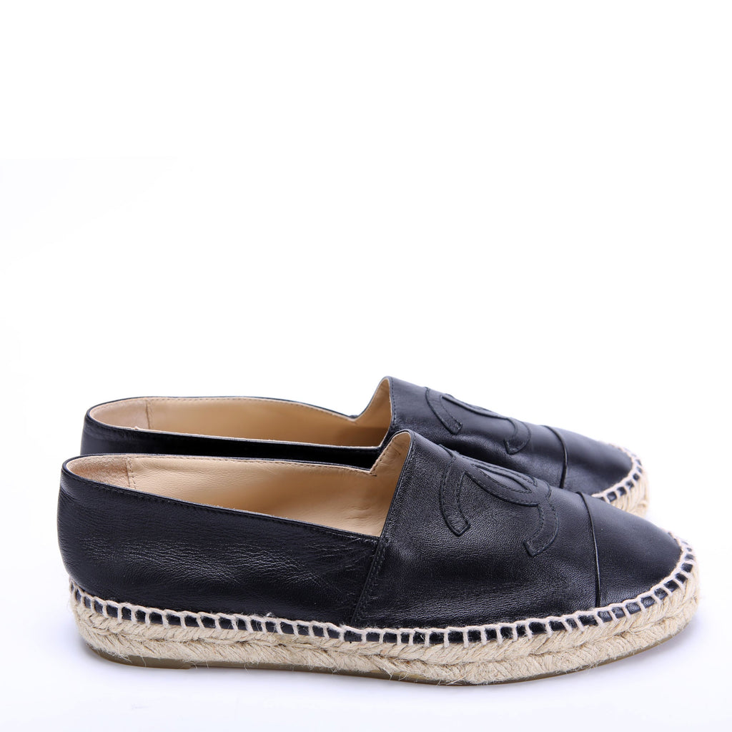 CC Espadrilles Size 37 Black