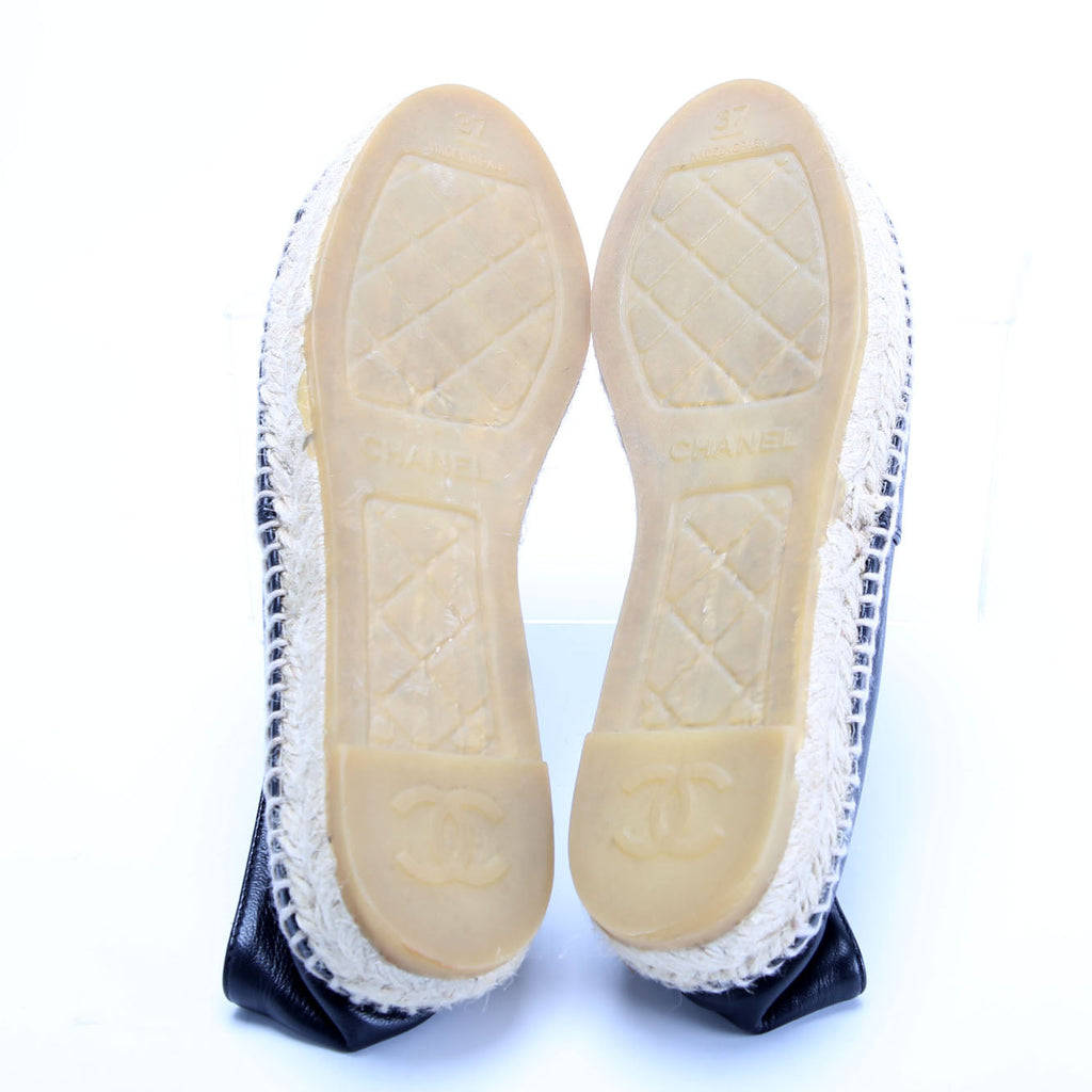 CC Espadrilles Size 37 Black