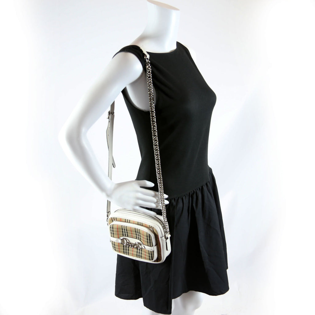 1983 Check Link Chain Camera Bag