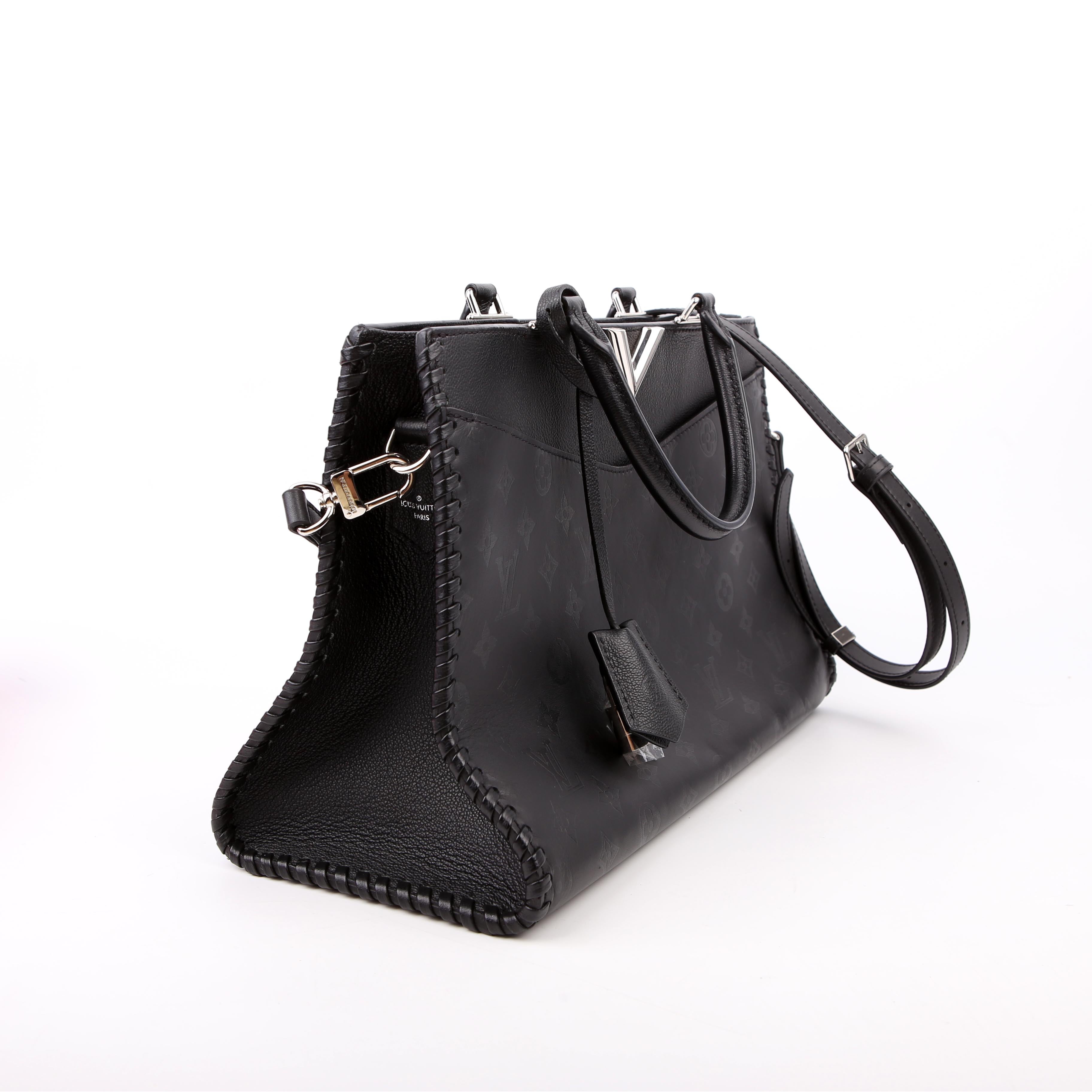 Very Zipped Tote Black