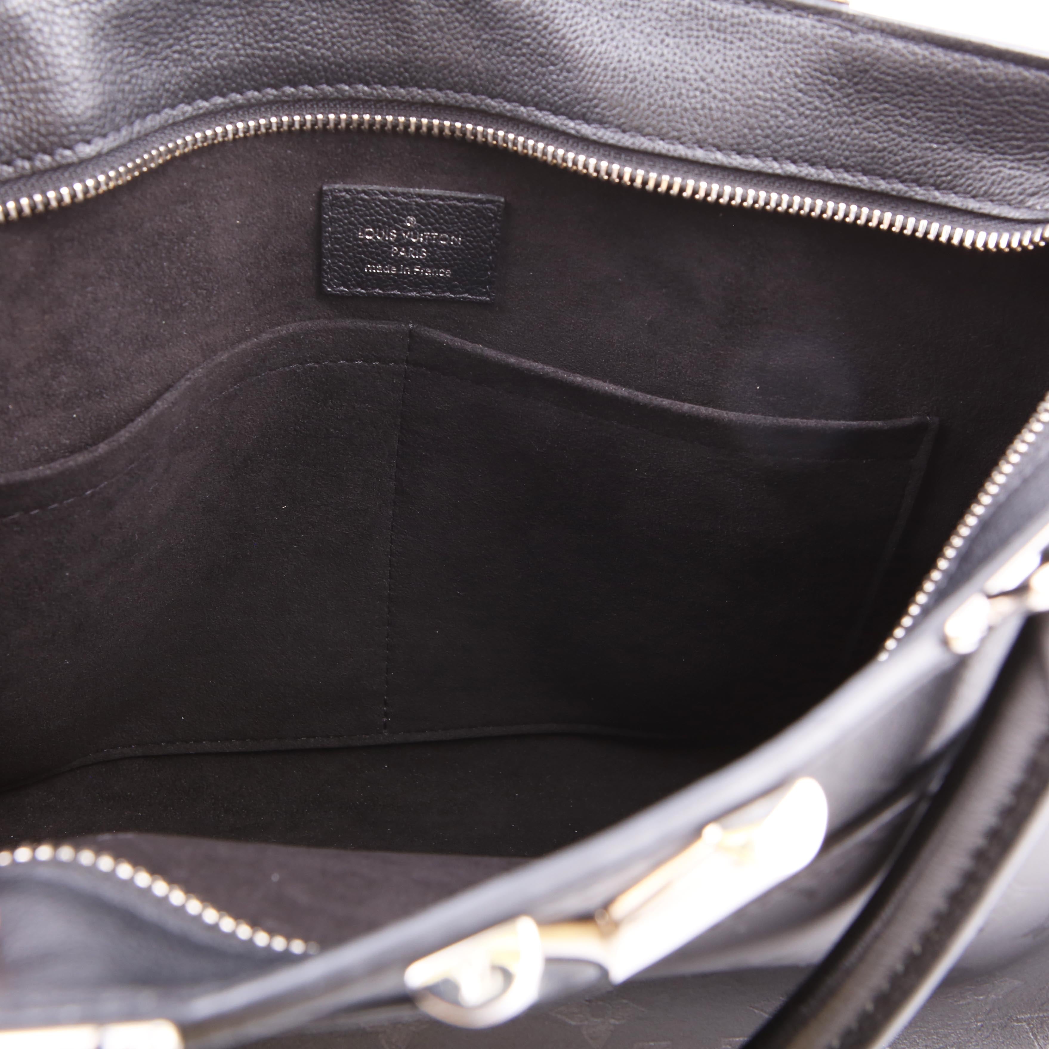 Very Zipped Tote Black