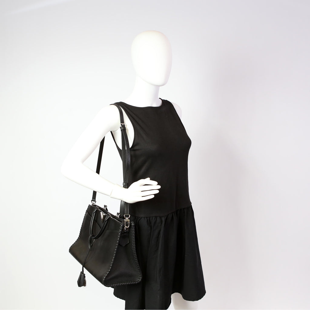 Very Zipped Tote Black
