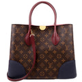 Flandrin Monogram/Leather Berry/Navy