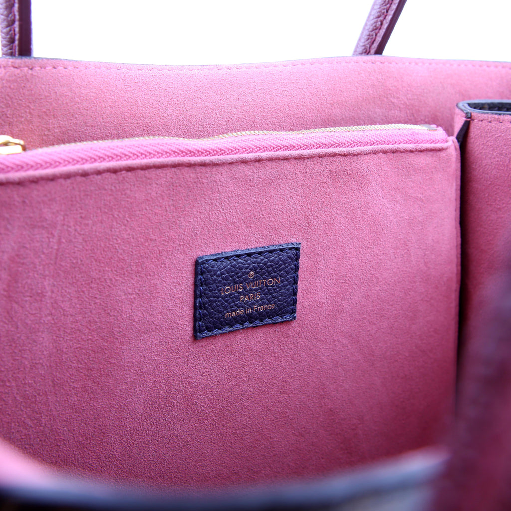 Flandrin Monogram/Leather Berry/Navy