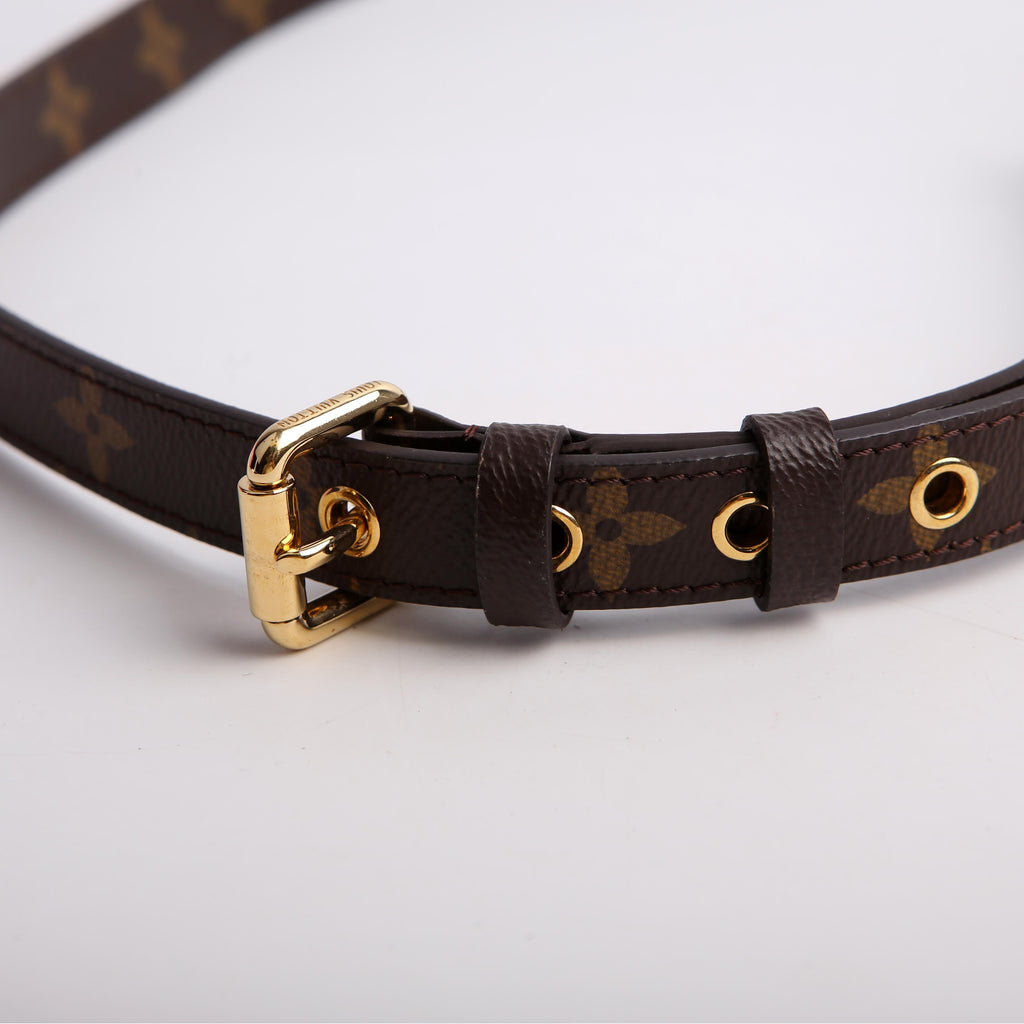 Pochette Metis Monogram Brogue Black/Brown