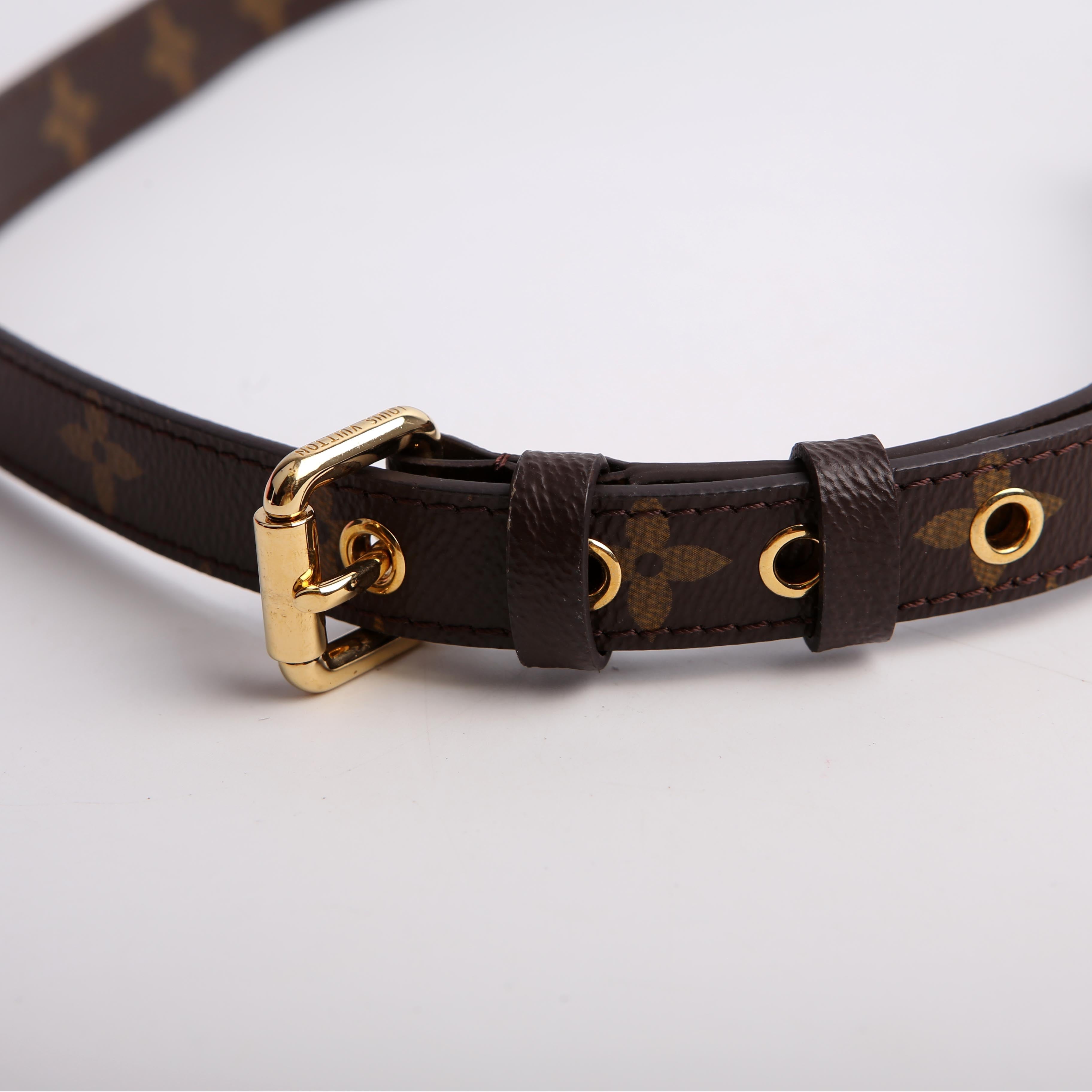 Pochette Metis Monogram Brogue Black/Brown