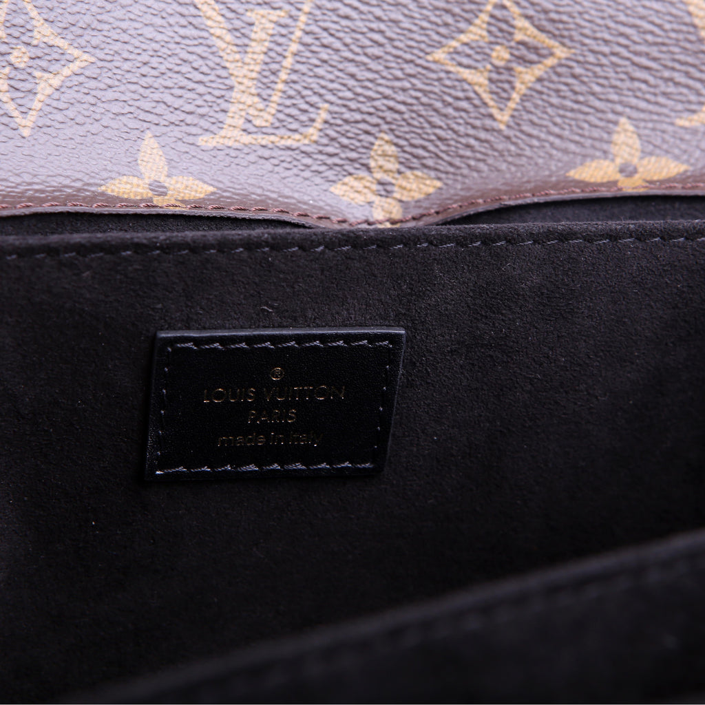 Pochette Metis Monogram Brogue Black/Brown
