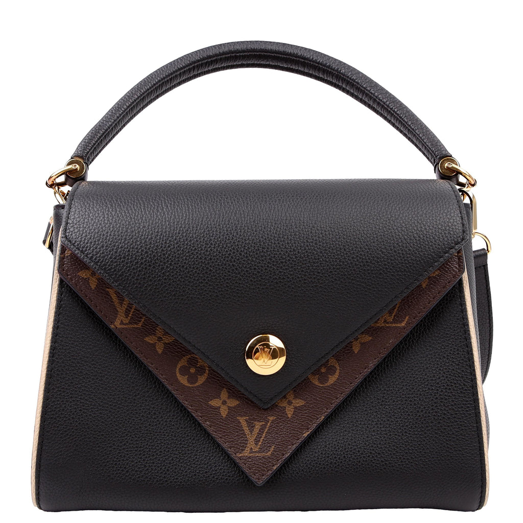 Double V Leather Black