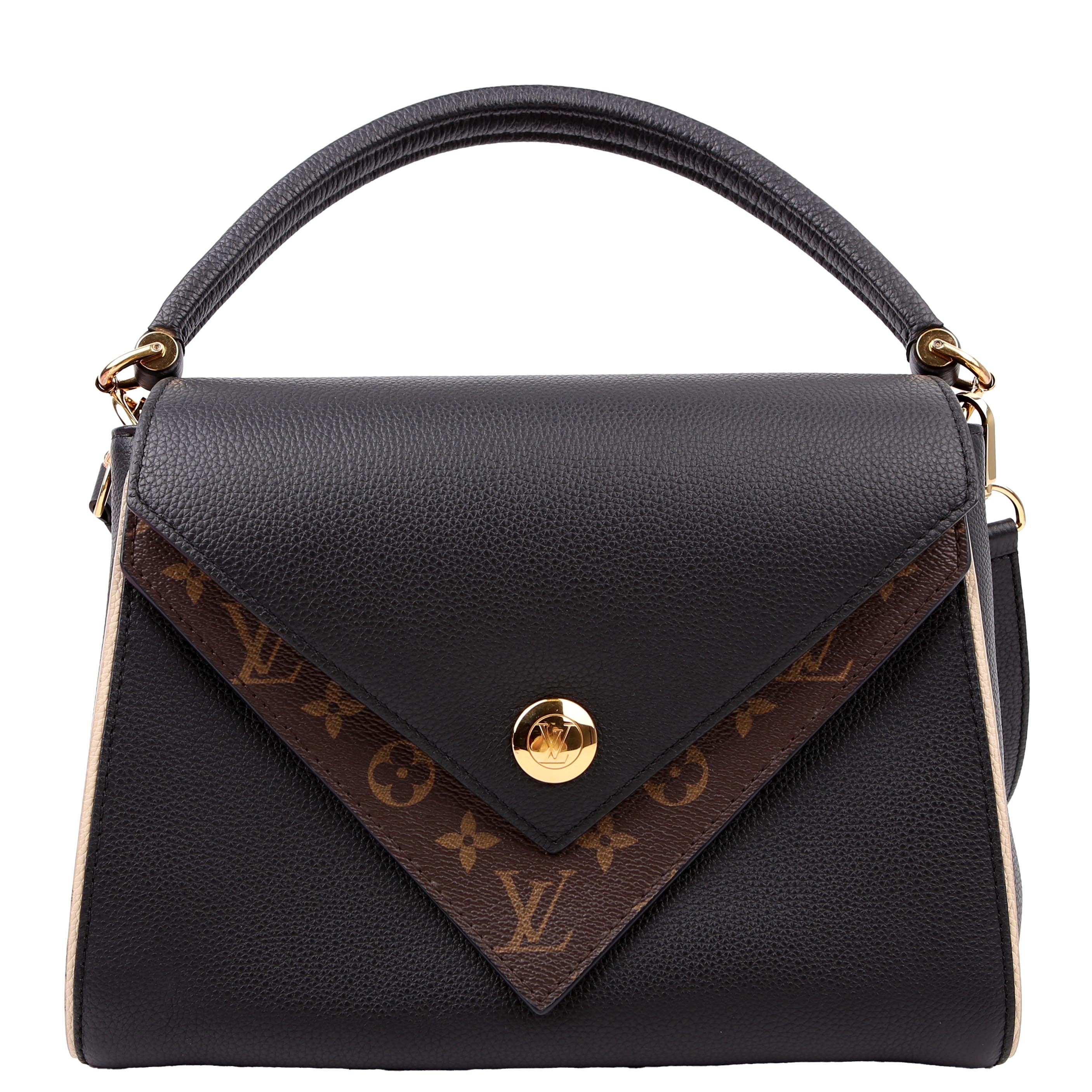 Double V Leather Black