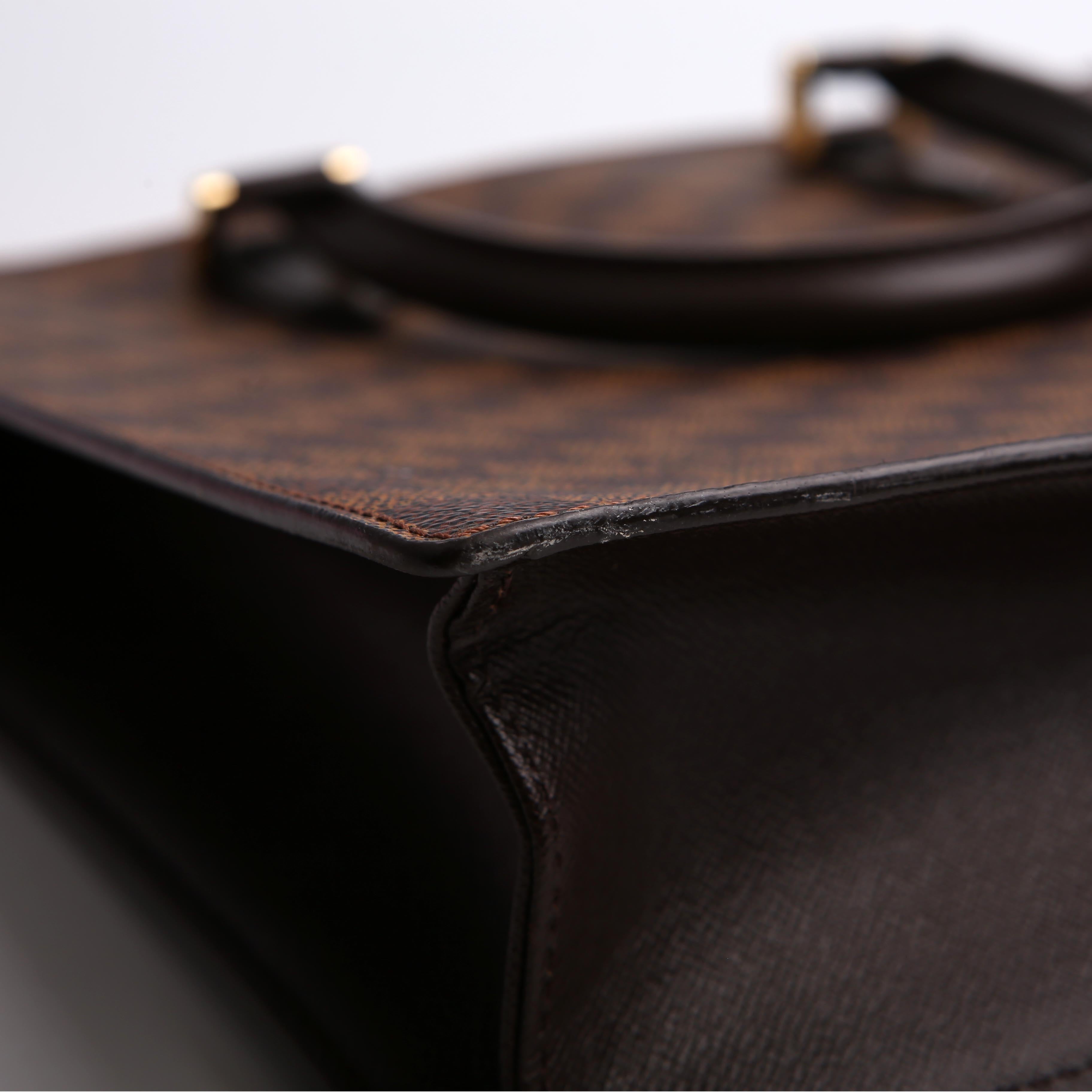 Sac Plat PM Damier Ebene