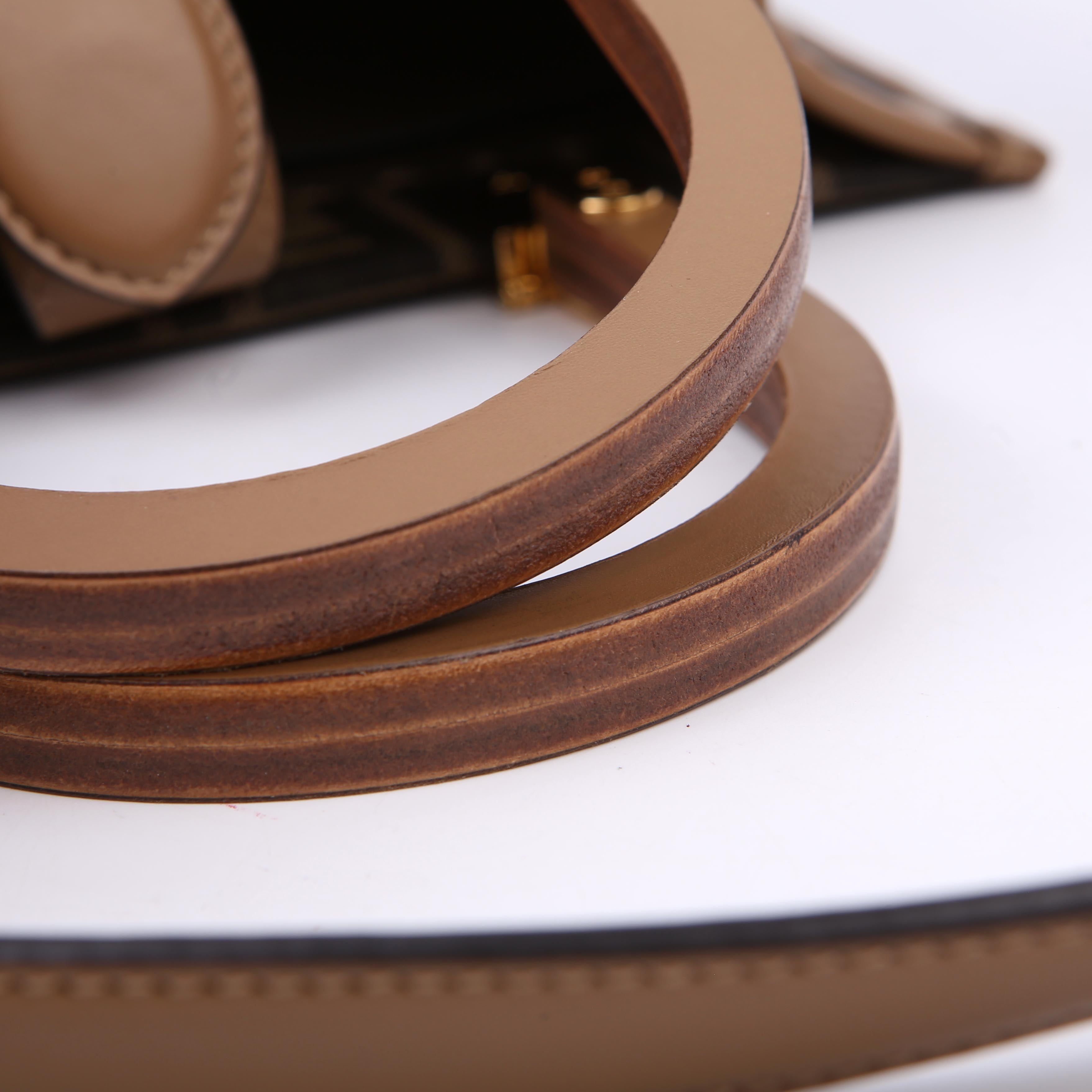 Fendi Sunshine Shopper Small FF Canvas Brown