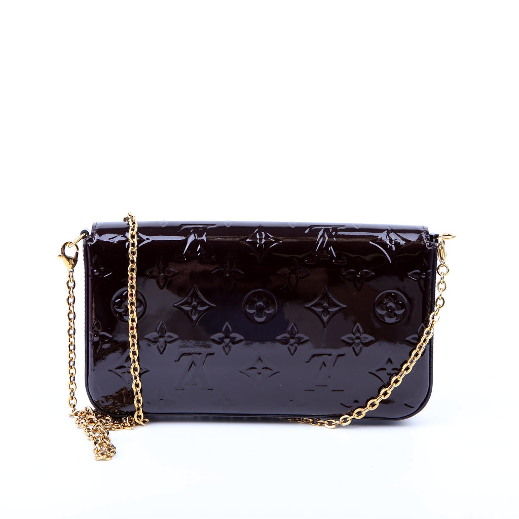Pochette Felicie Vernis Dark Purple