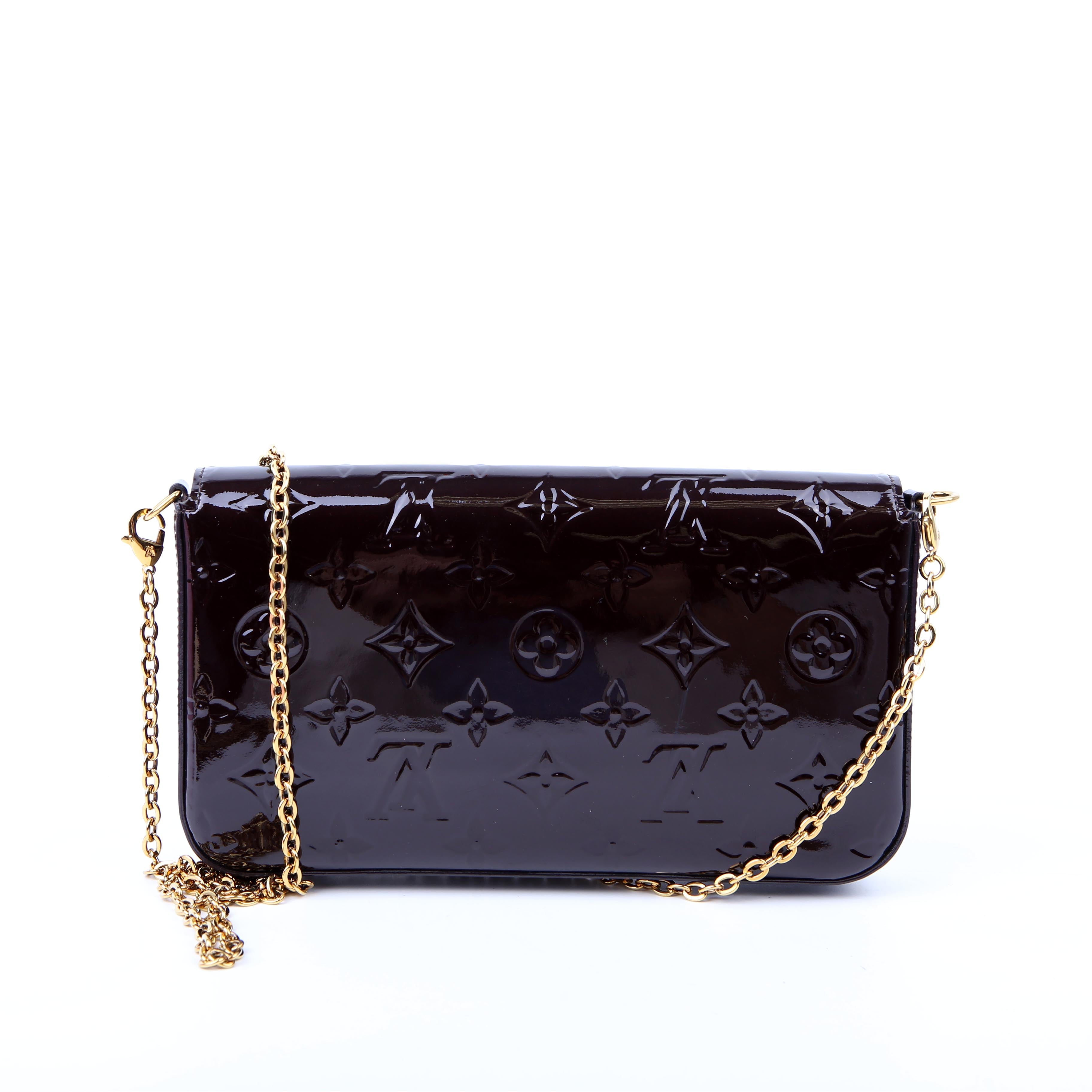Pochette Felicie Vernis Dark Purple