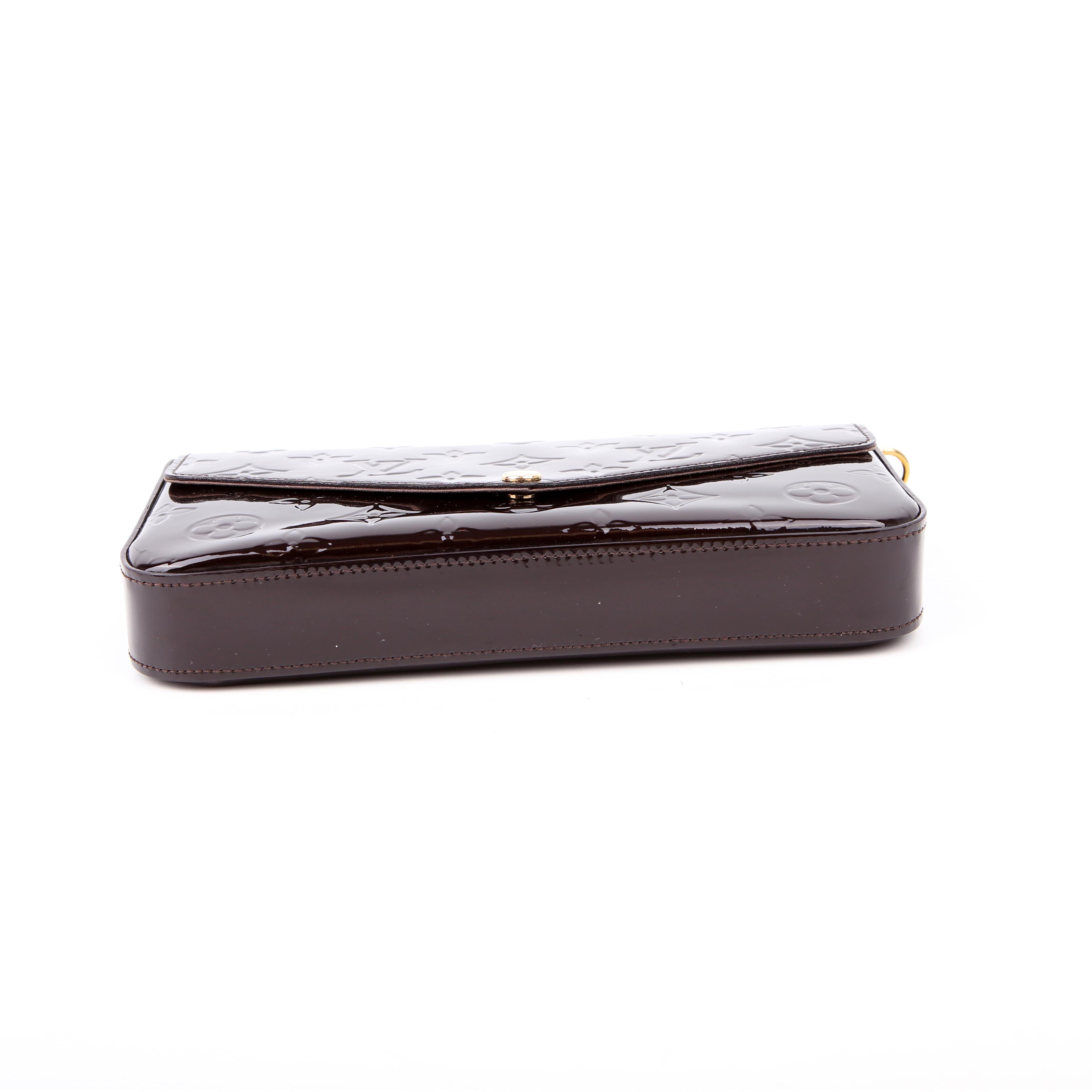 Pochette Felicie Vernis Dark Purple