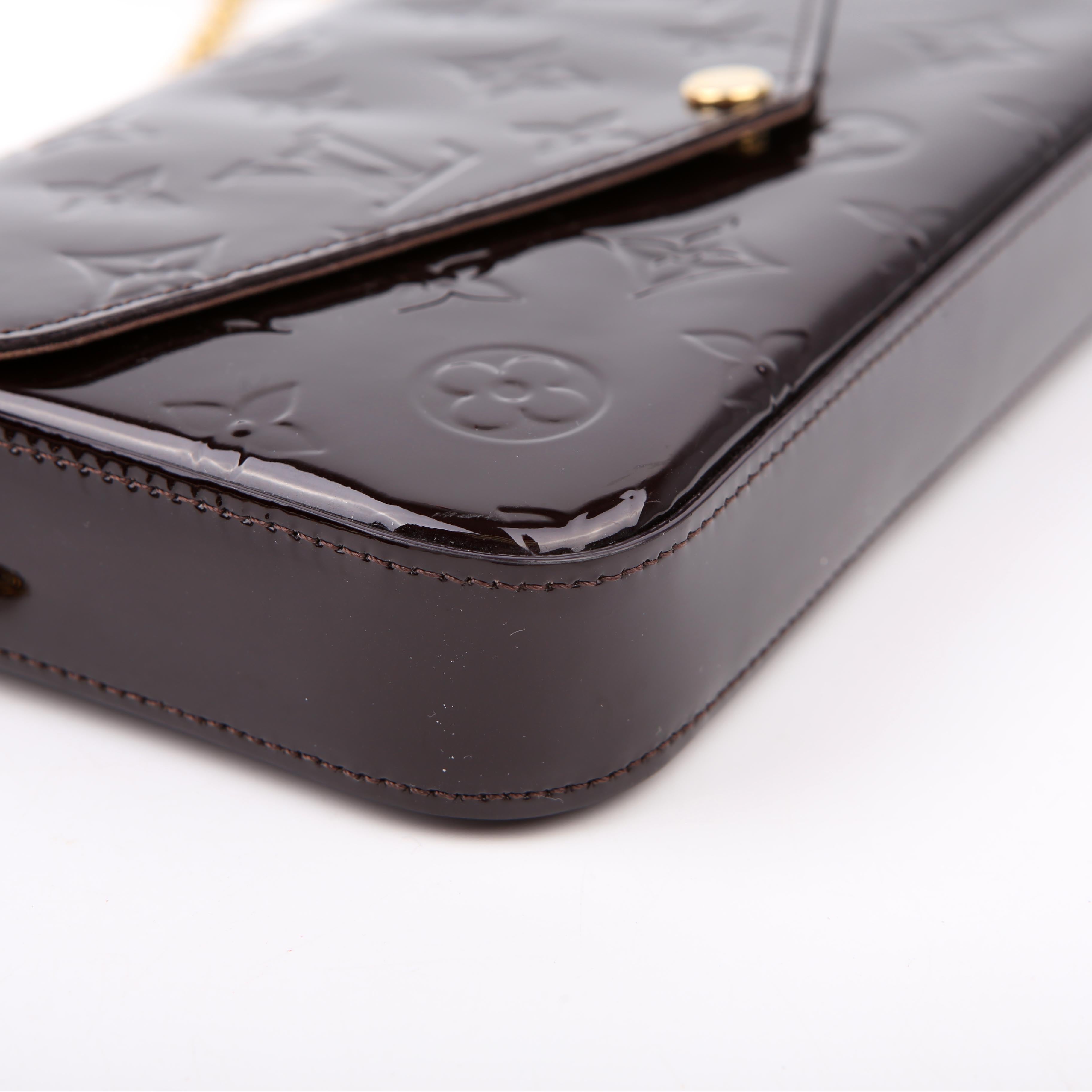 Pochette Felicie Vernis Dark Purple