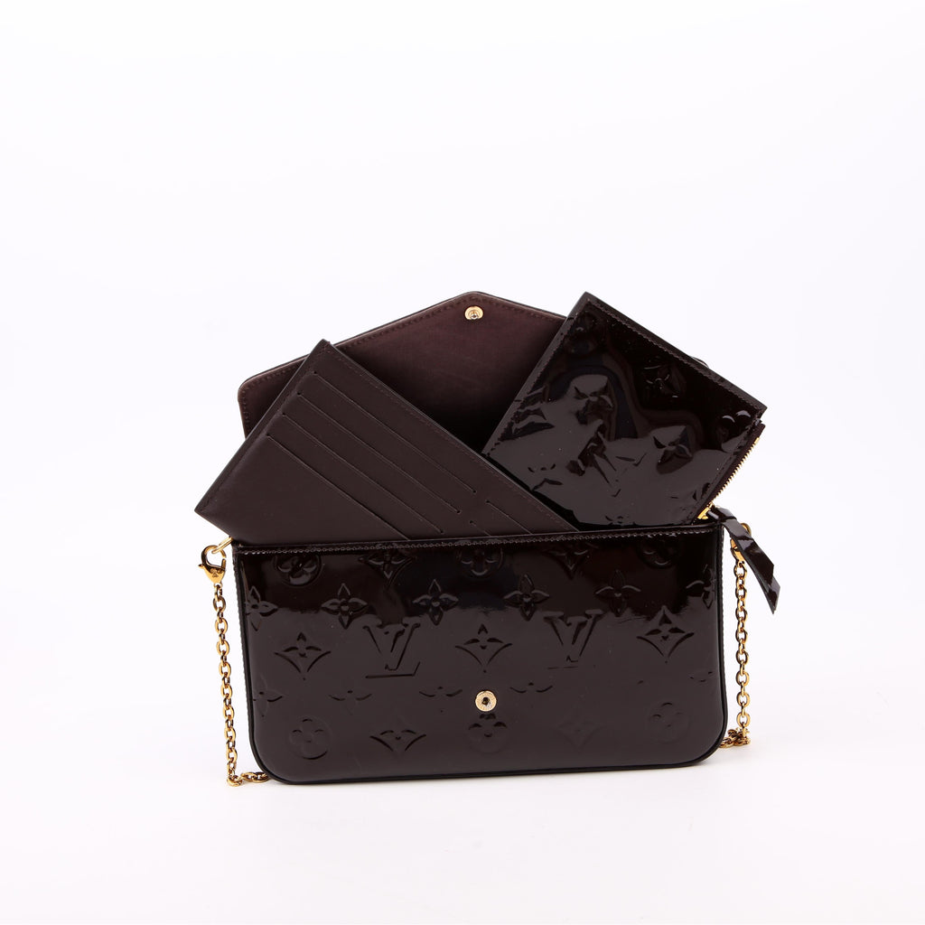 Pochette Felicie Vernis Dark Purple