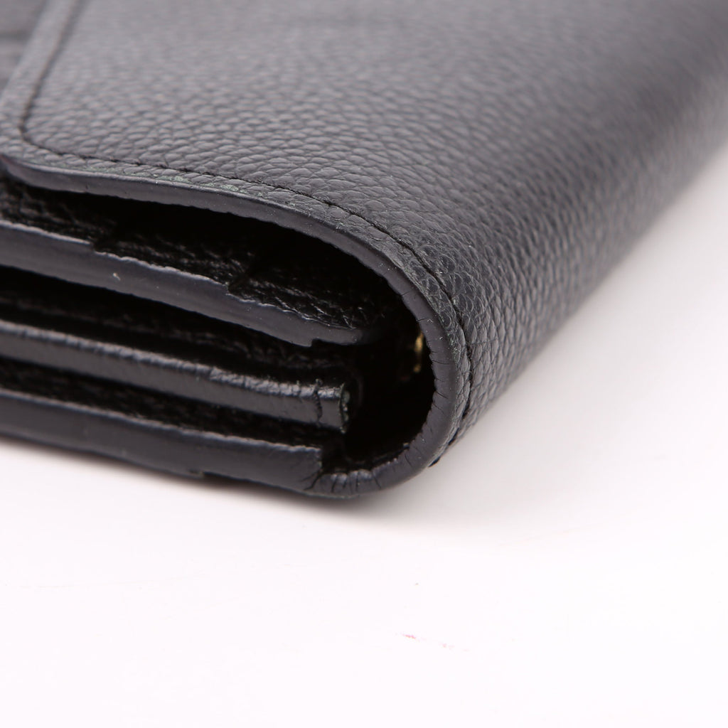 Sarah Wallet Empreinte Black
