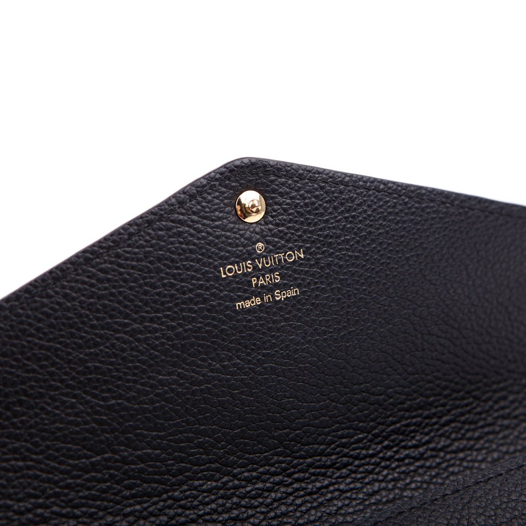 Sarah Wallet Empreinte Black