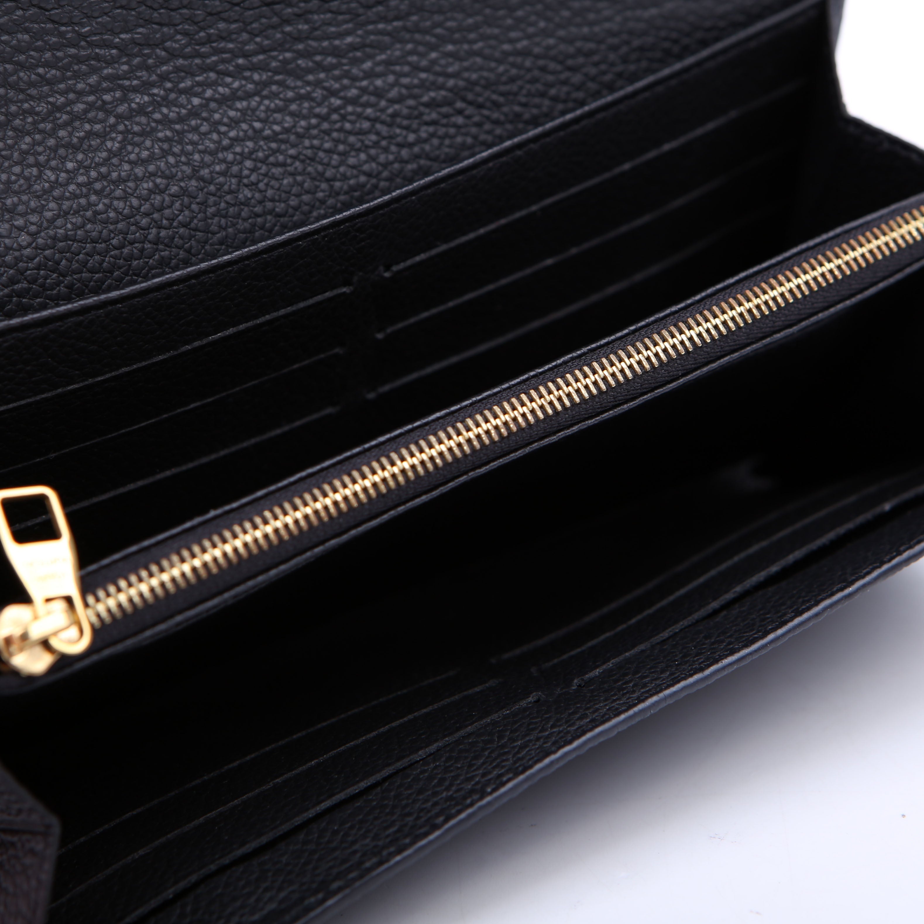Sarah Wallet Empreinte Black