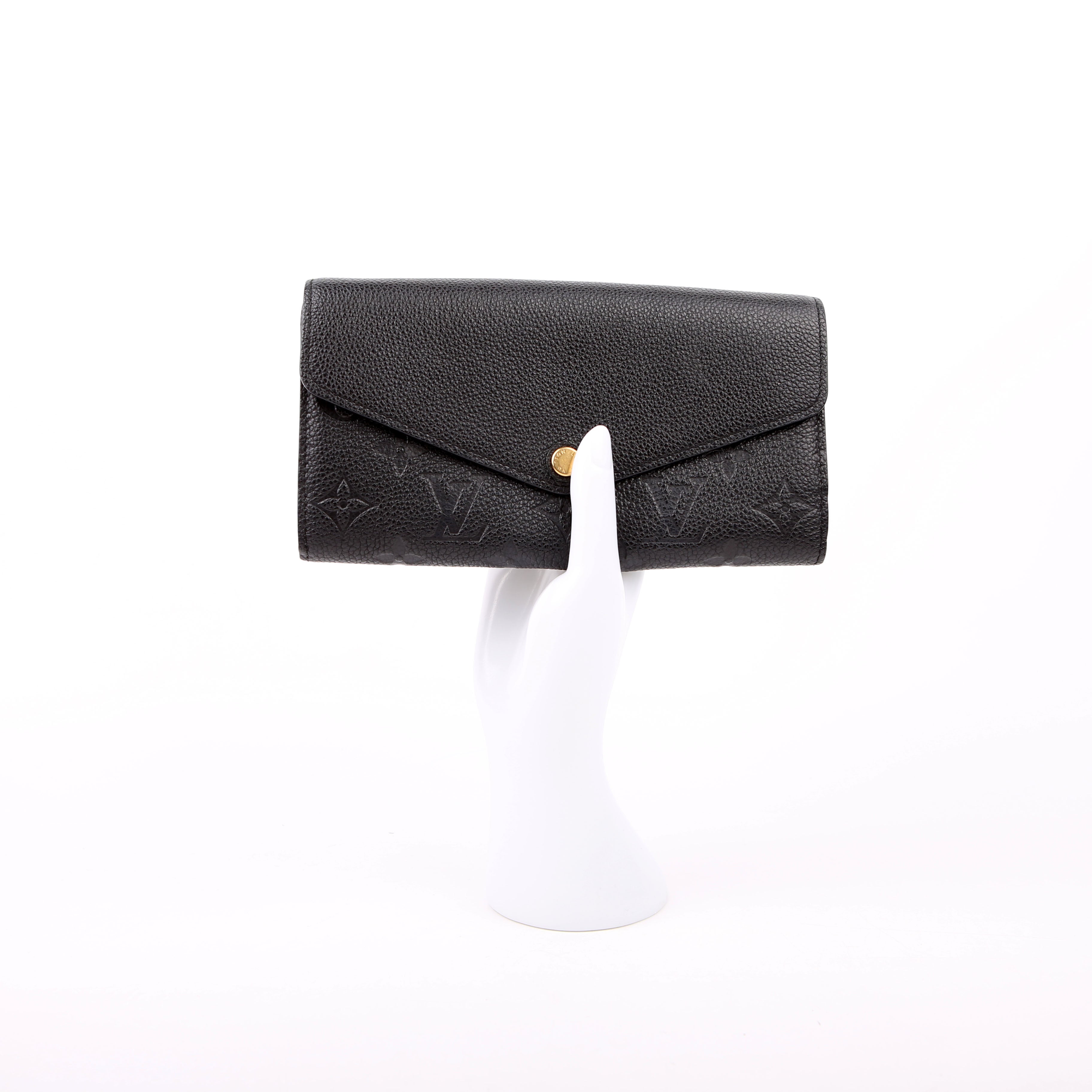 Sarah Wallet Empreinte Black