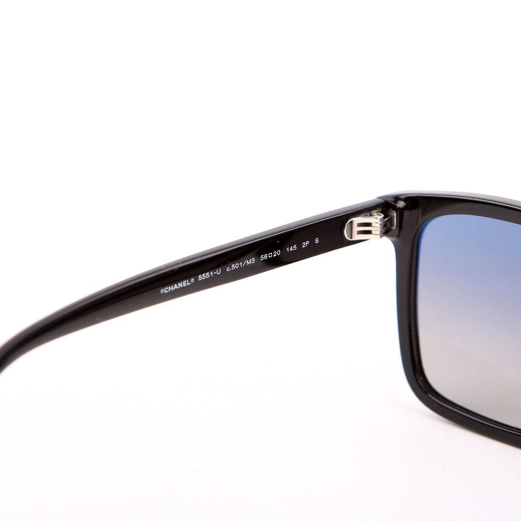 5551-U Rectangular Polarized Sunglasses