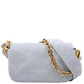 Wallet On Strap Bubblegram Blue