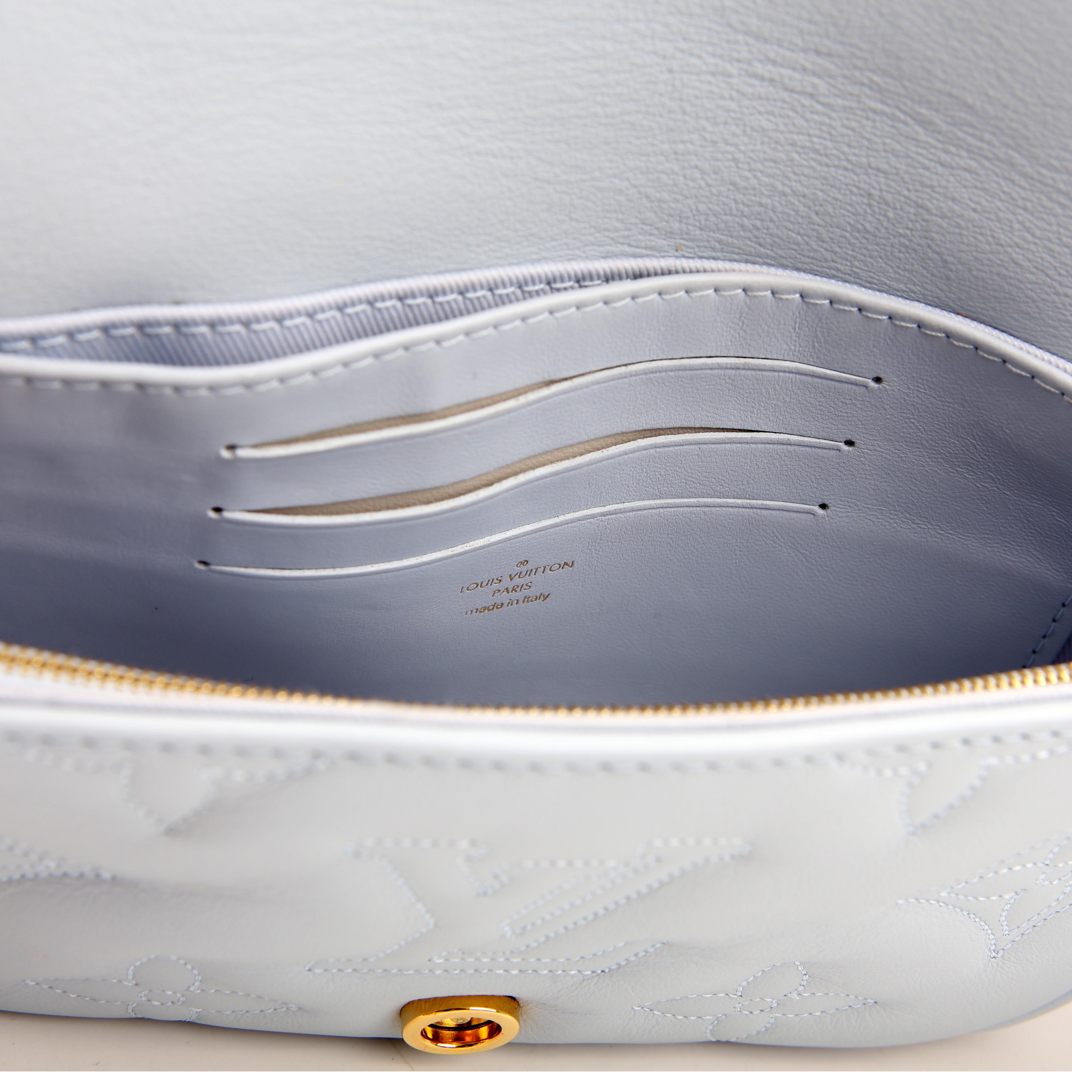 Wallet On Strap Bubblegram Blue