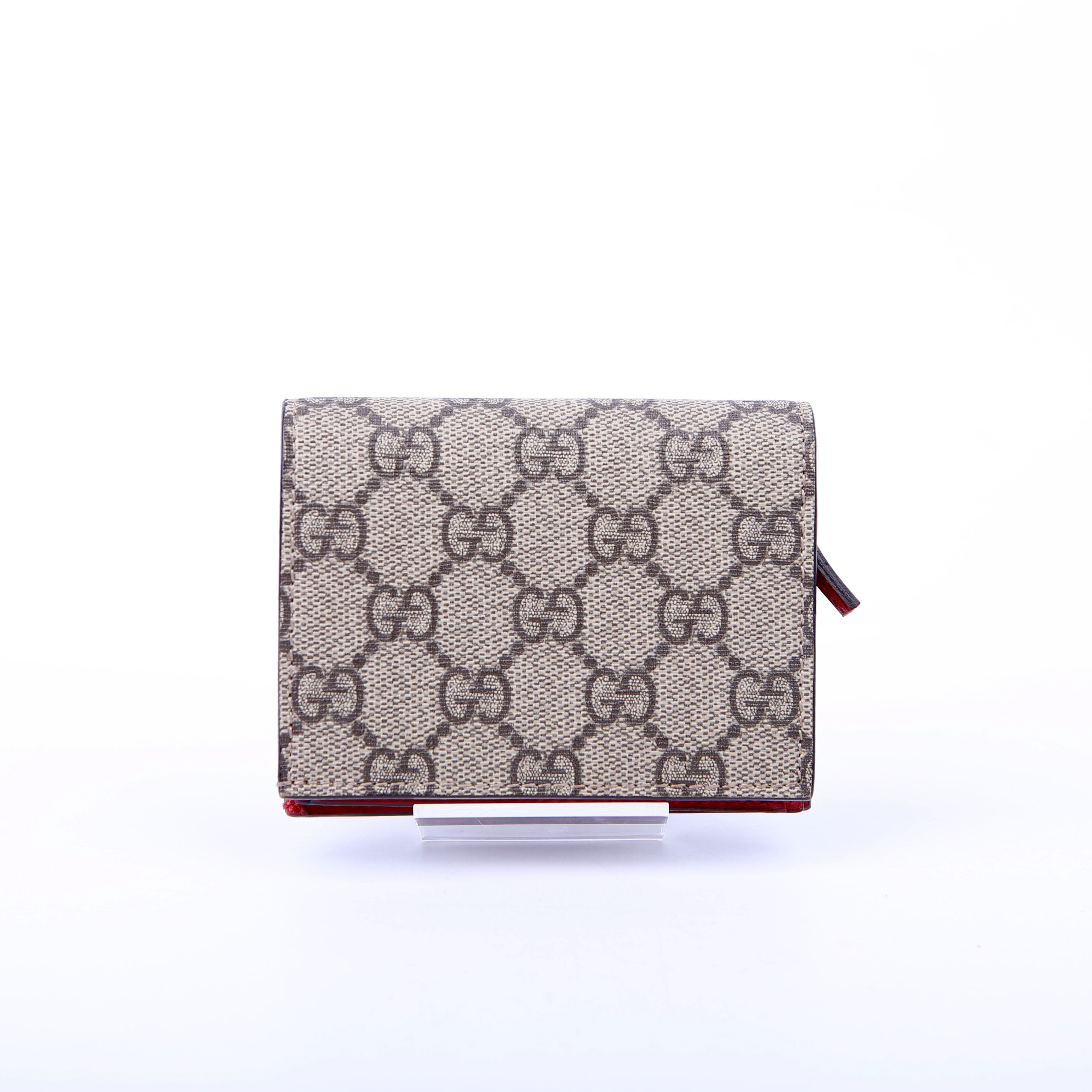 Gucci 476050 GG Supreme Cherries Card Case