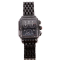 Deco Noir with .65 CW Diamonds Watch Black