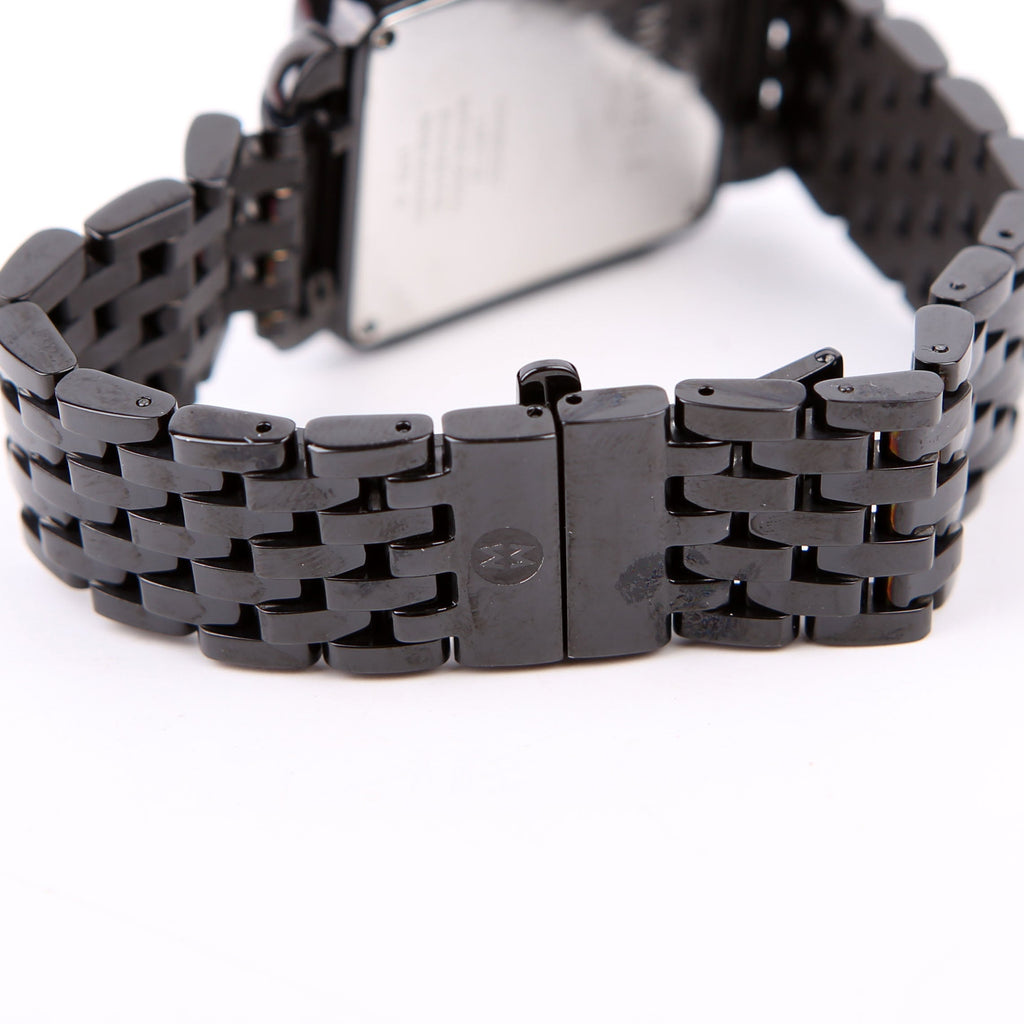 Deco Noir with .65 CW Diamonds Watch Black