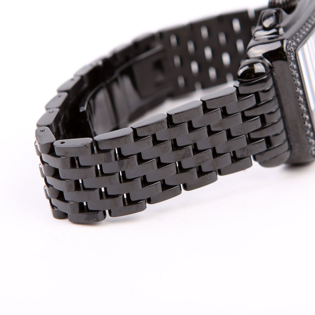 Deco Noir with .65 CW Diamonds Watch Black
