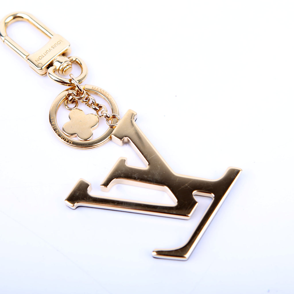 Capucines Bag Charm Black/Gold