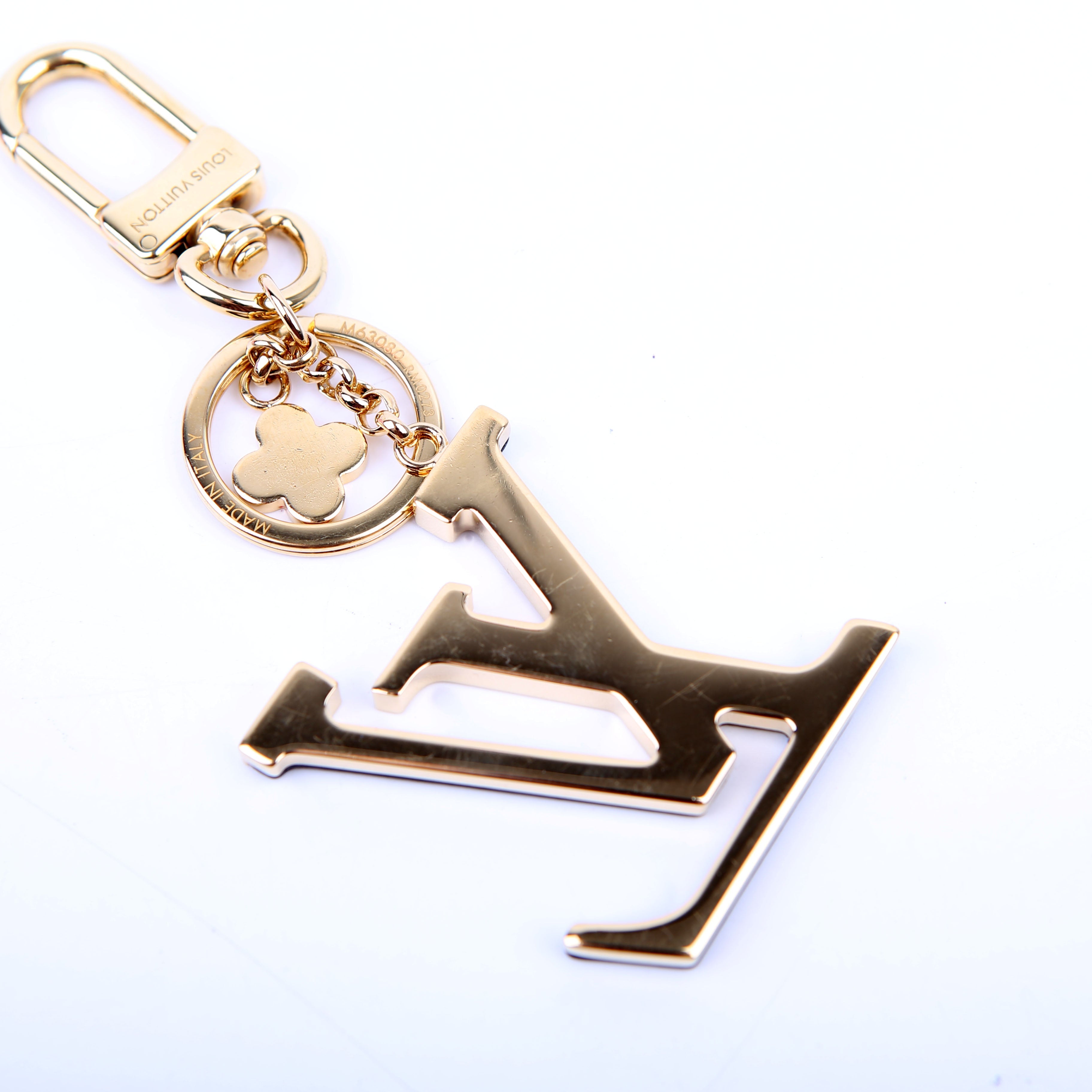 Capucines Bag Charm Black/Gold